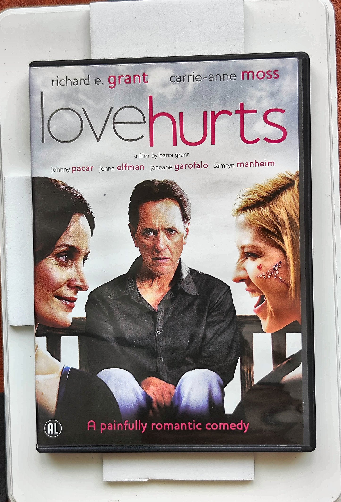 Love Hurts 2009 DVD Comedy Grant Moss Pacar Grant DVD Cover