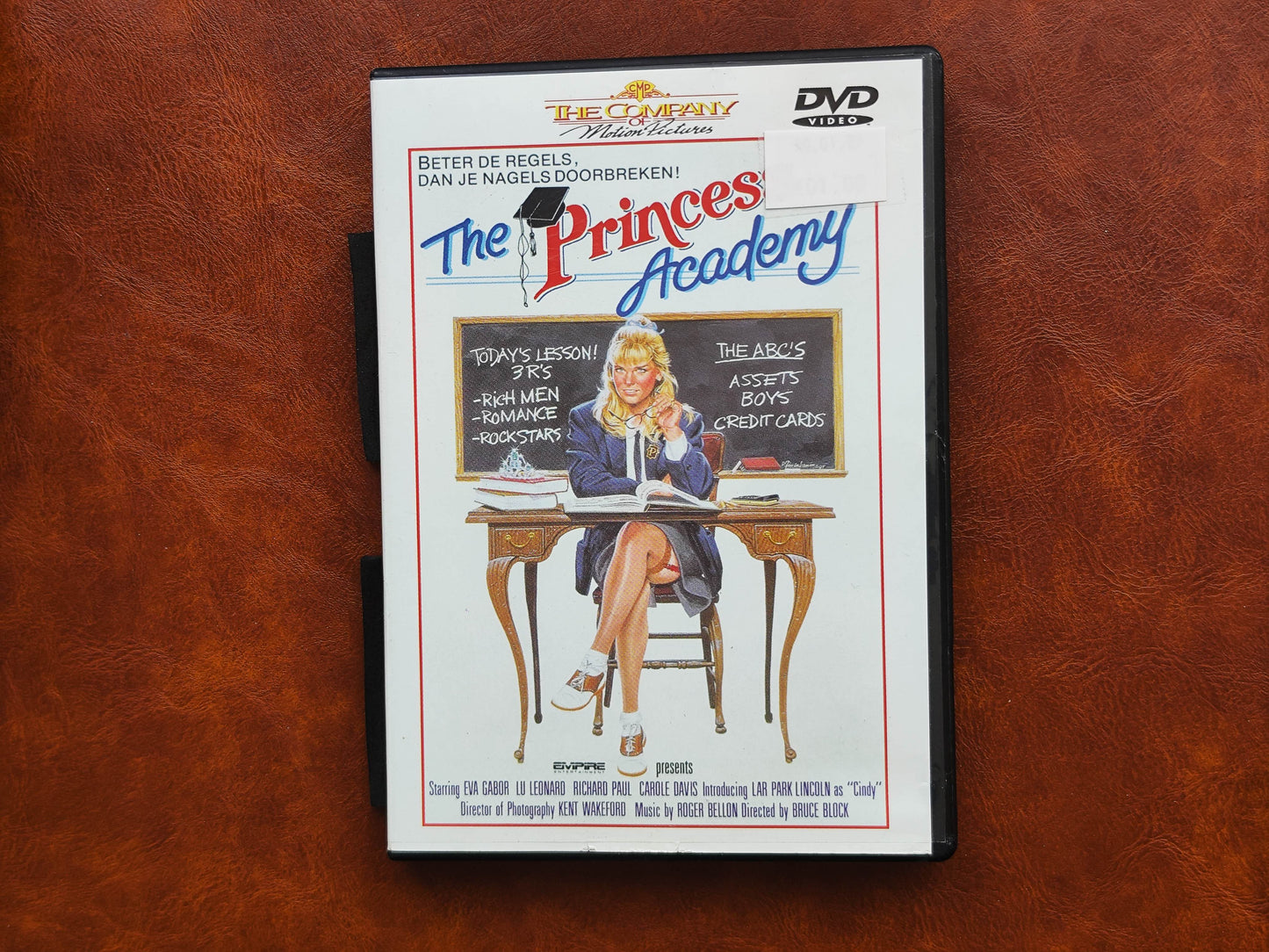 The Princess Academy 1987 DVD Comedy Gabor Leonard Paul Block DVD Cover