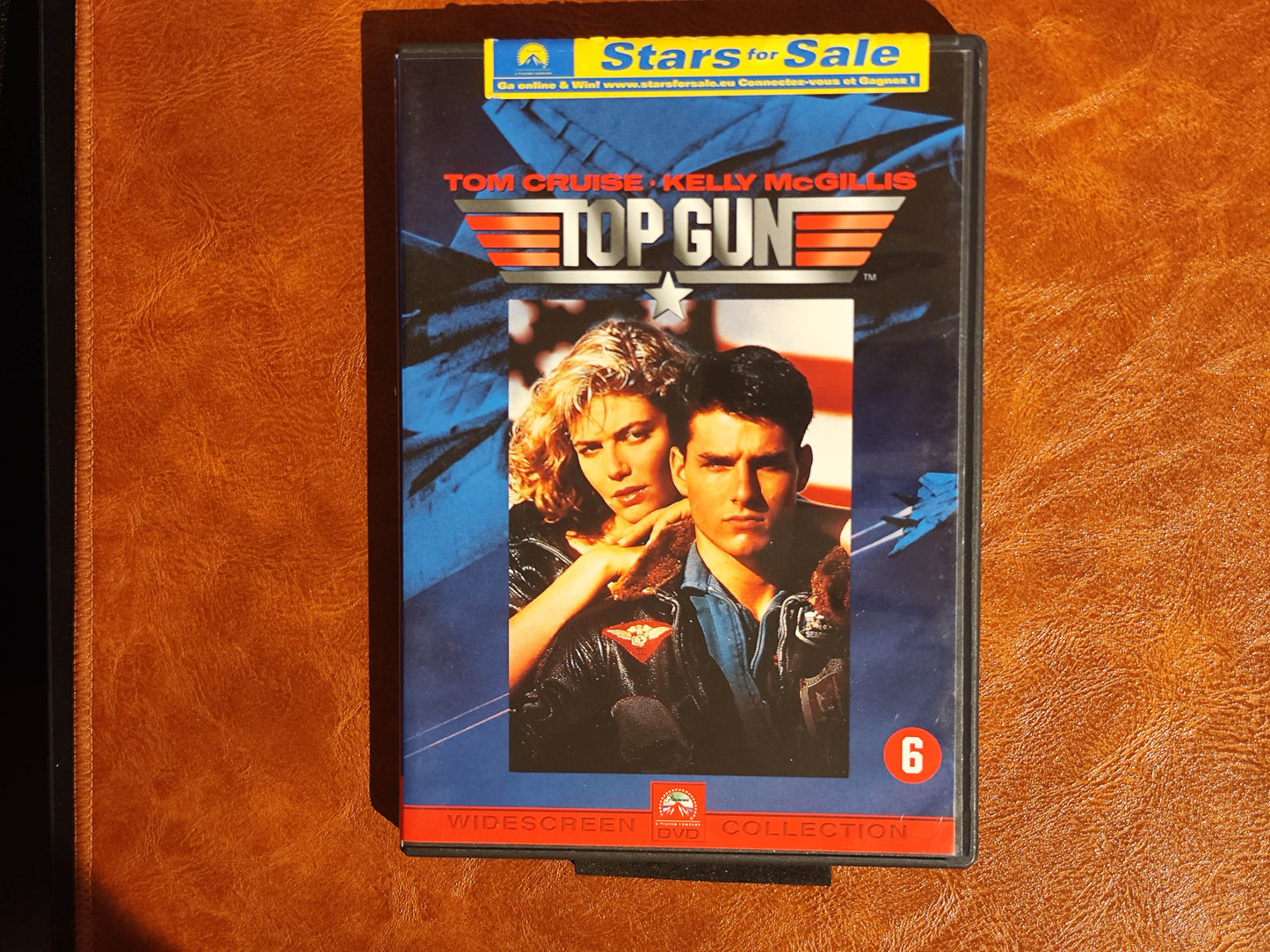 Top Gun 1986 DVD Action Cruise Mcgillis Kilmer Scott DVD Cover