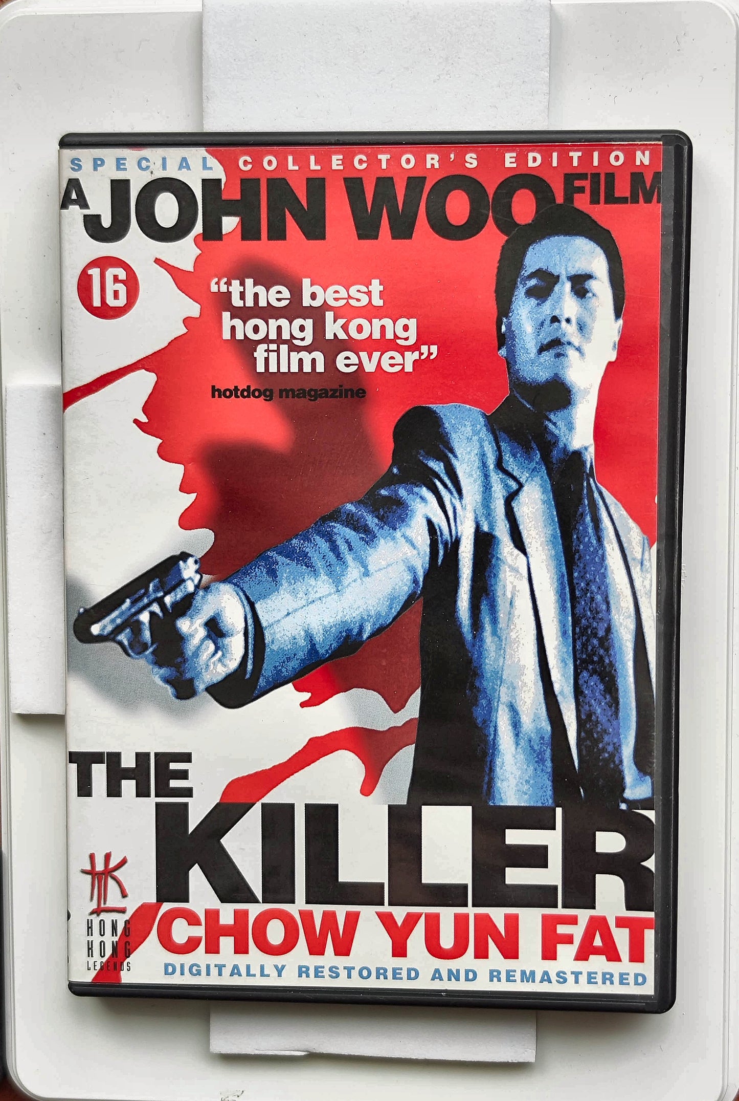 The Killer 1989 DVD Action Chow Lee Yeh Woo DVD Cover