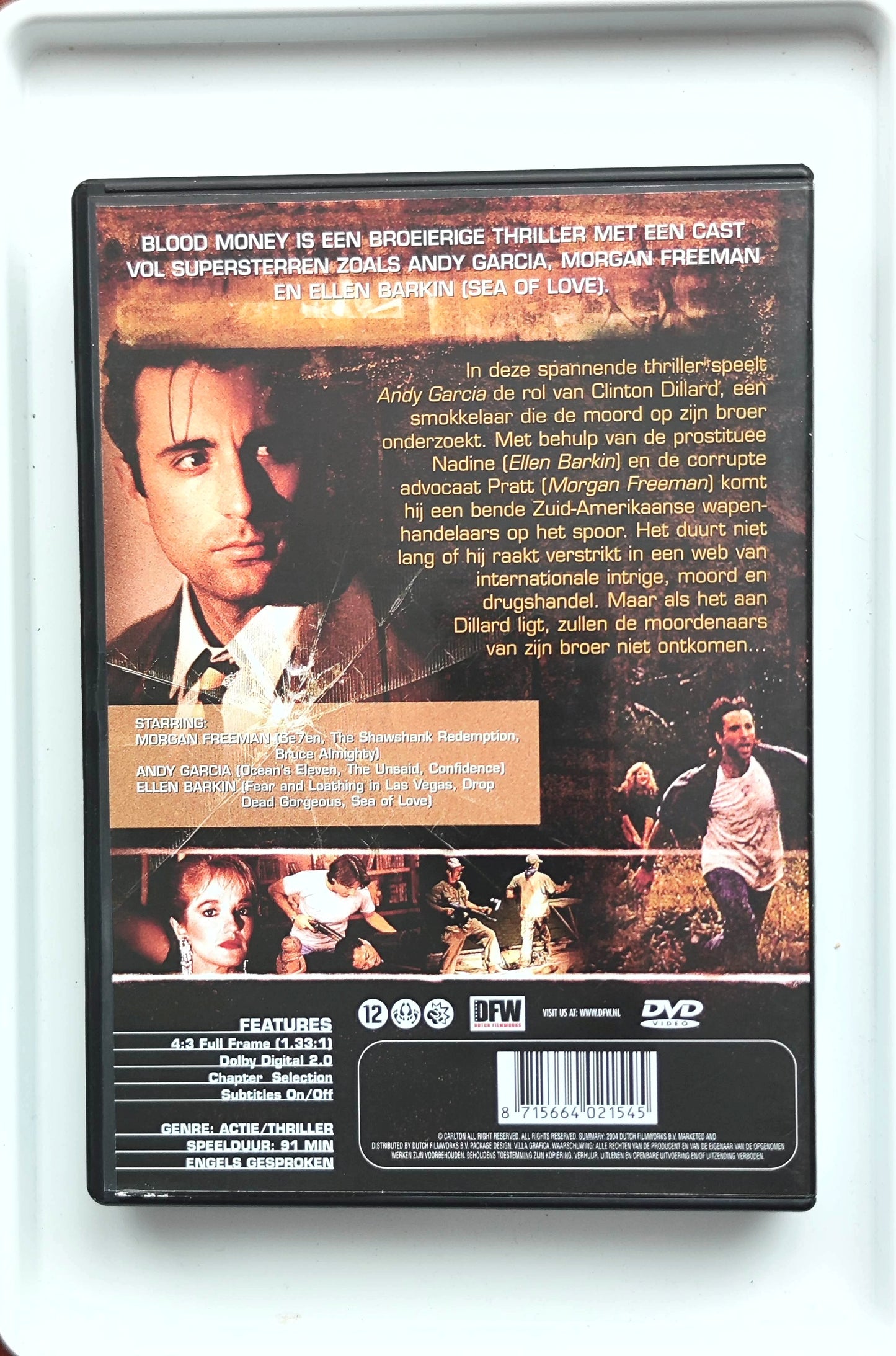Clinton and Nadine 1988 DVD Action Garcia Barkin Freeman Schatzberg