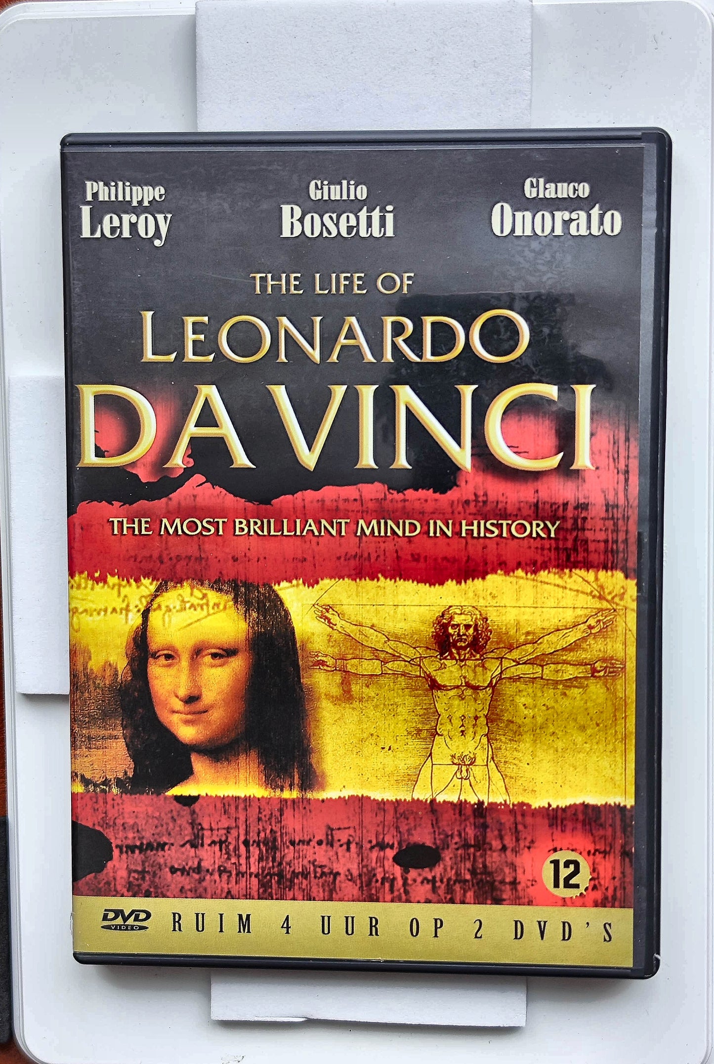 La vita di Leonardo da Vinci 1971 DVD Biography Leroy-Beaulieu Bosetti DVD Cover
