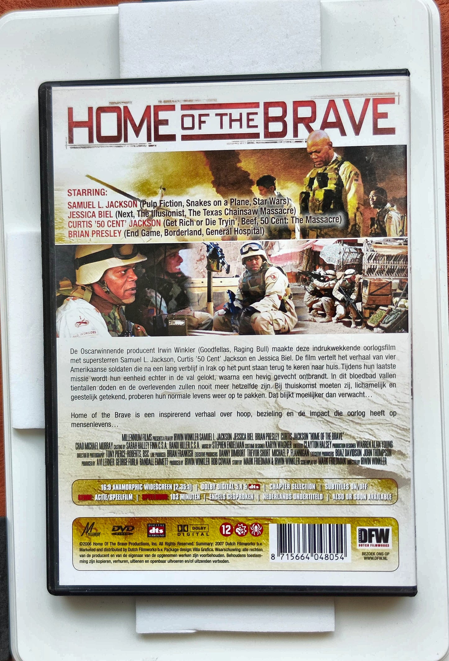 Home of the Brave 2006 DVD Action Jackson Biel Presley Winkler