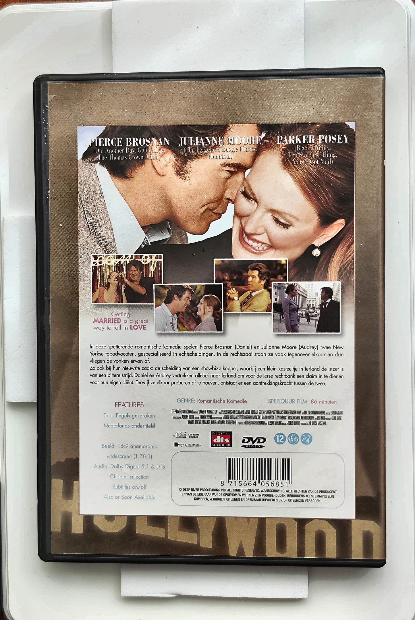 Laws of Attraction 2004 DVD Comedy Brosnan Moore Sheen Howitt
