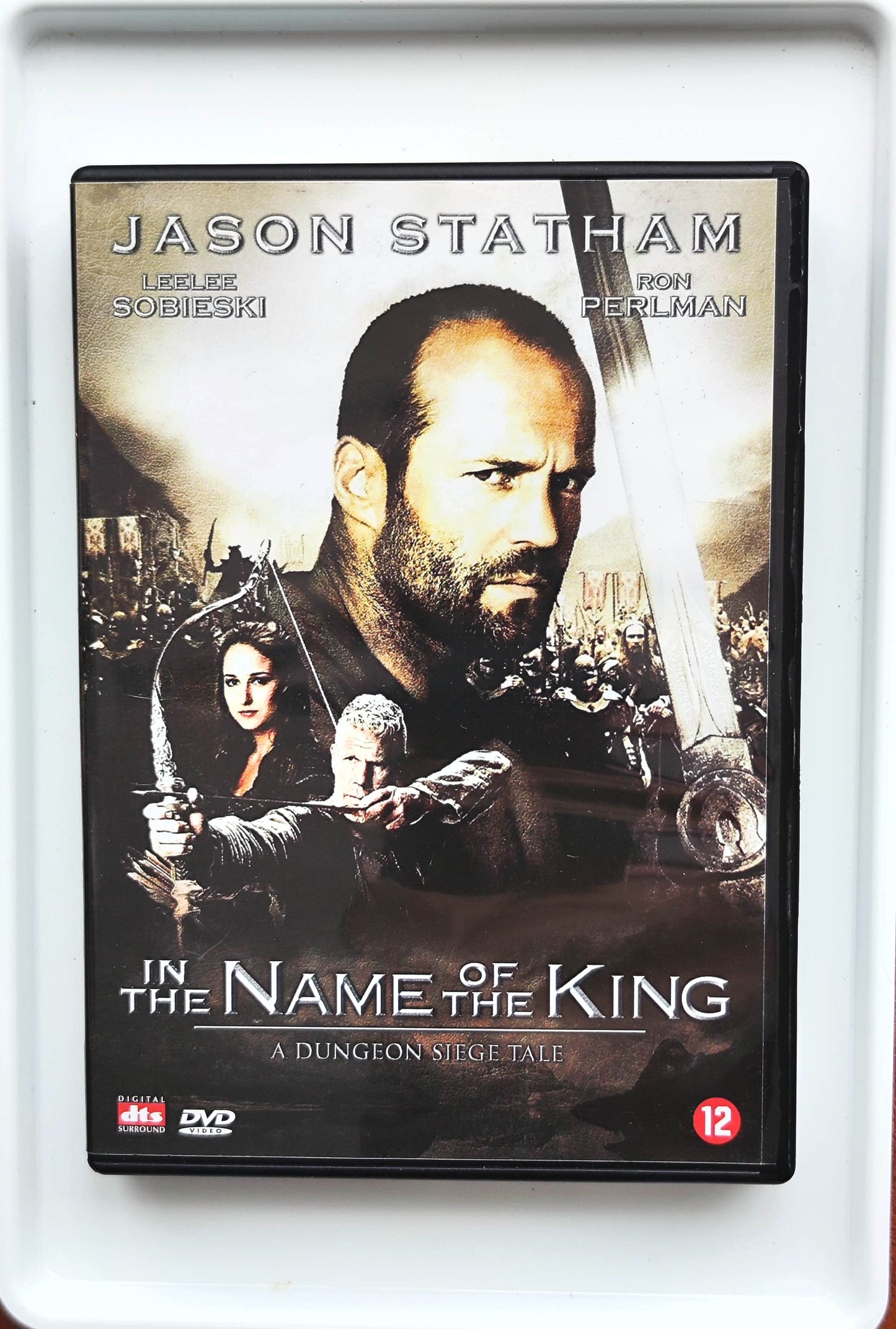 In the Name of the King: A Dungeon Siege Tale 2007 DVD Action Statham Boll DVD Cover
