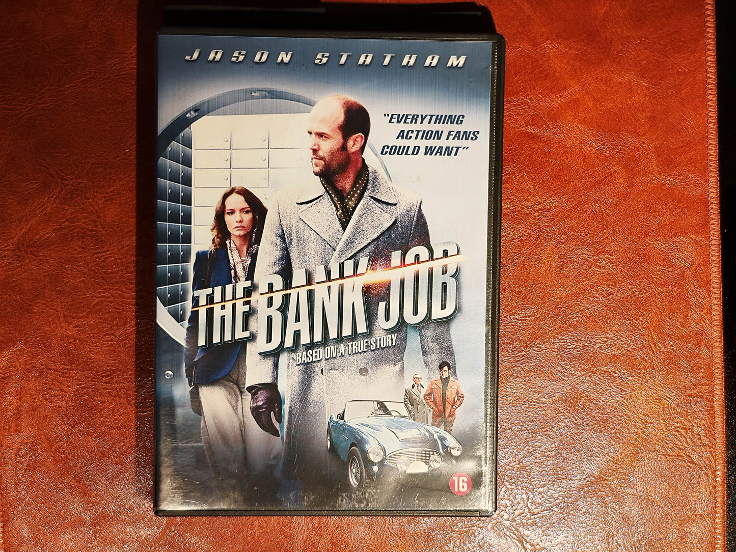The Bank Job 2008 DVD Crime Statham Burrows Moore Donaldson DVD Cover