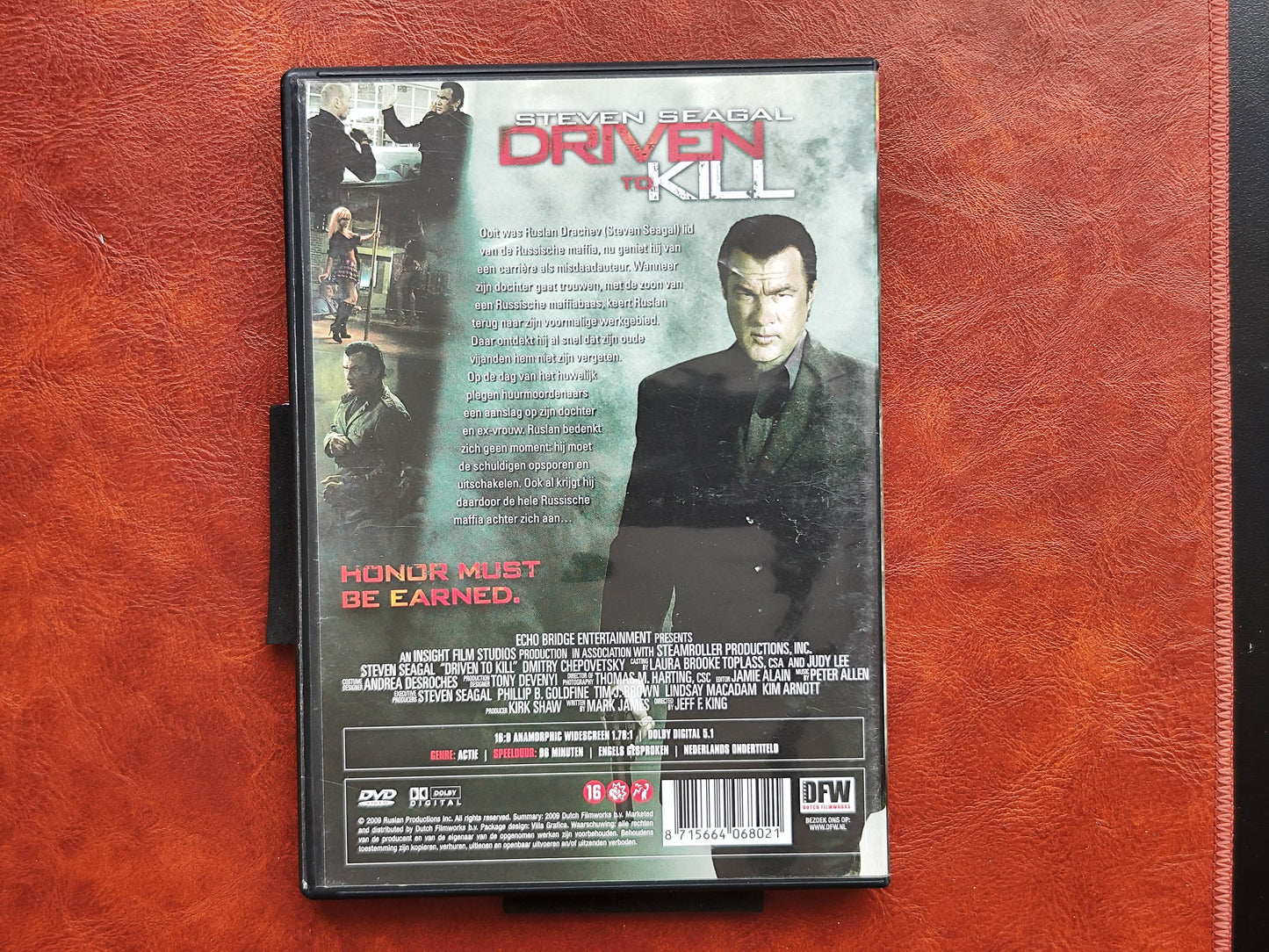 Driven to Kill 2009 DVD Action Seagal Dopud Jijikine King