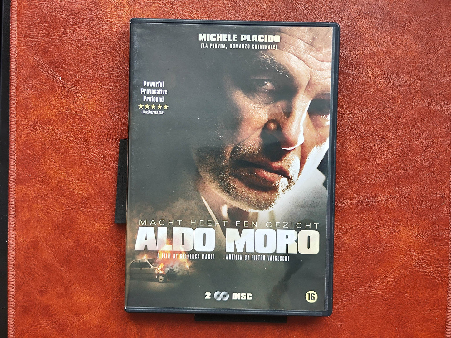 Aldo Moro - Il presidente 2008 DVD Biography Placido Foschi Rienzo Tavarelli DVD Cover