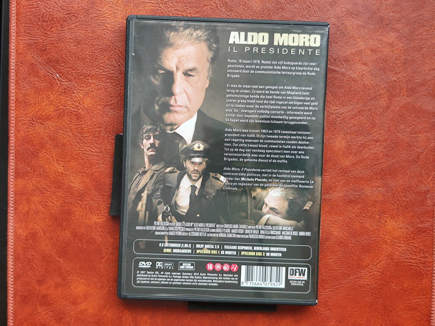 Aldo Moro - Il presidente 2008 DVD Biography Placido Foschi Rienzo Tavarelli