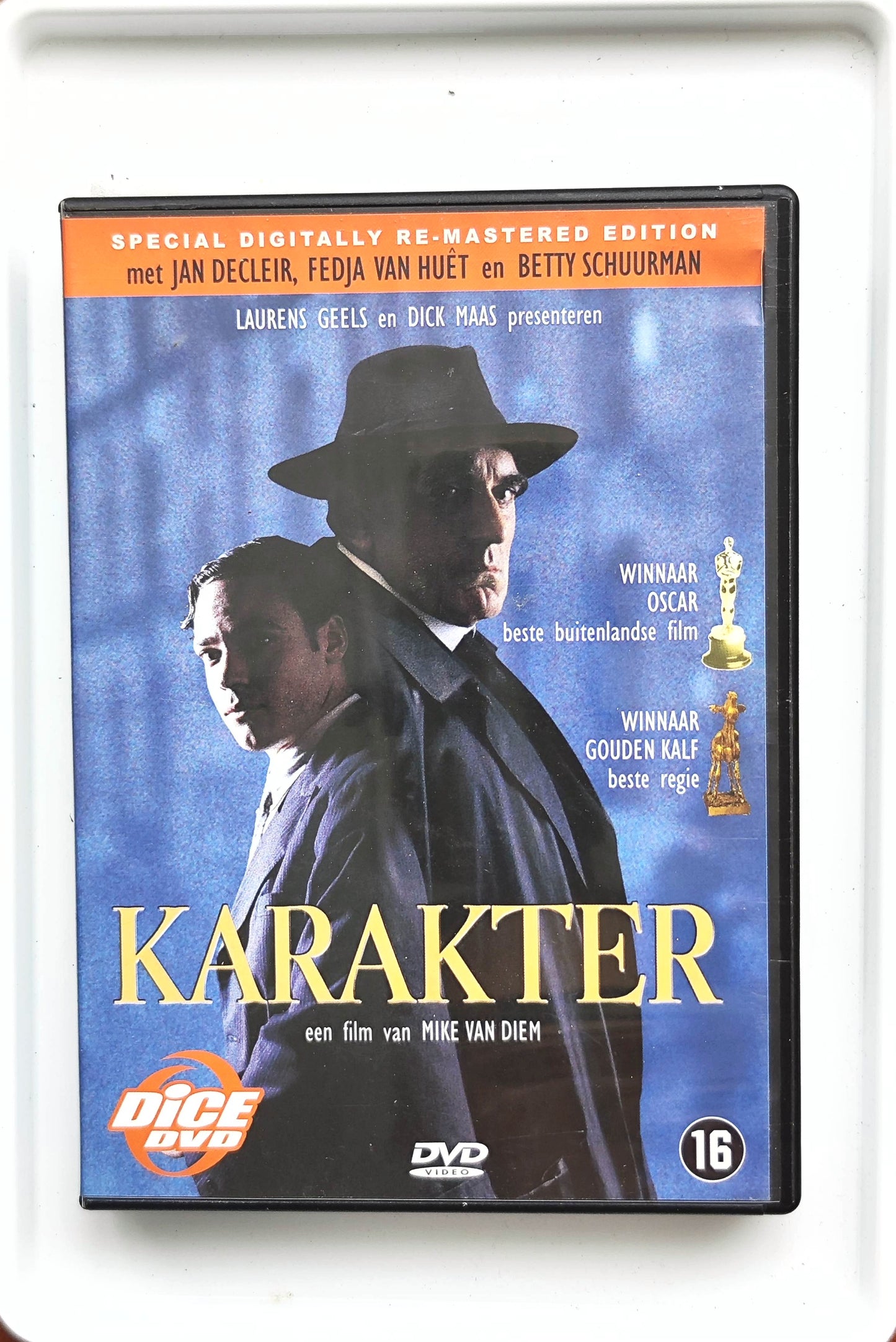 Character 1997 DVD Crime Decleir Huêt Schuurman Diem DVD Cover