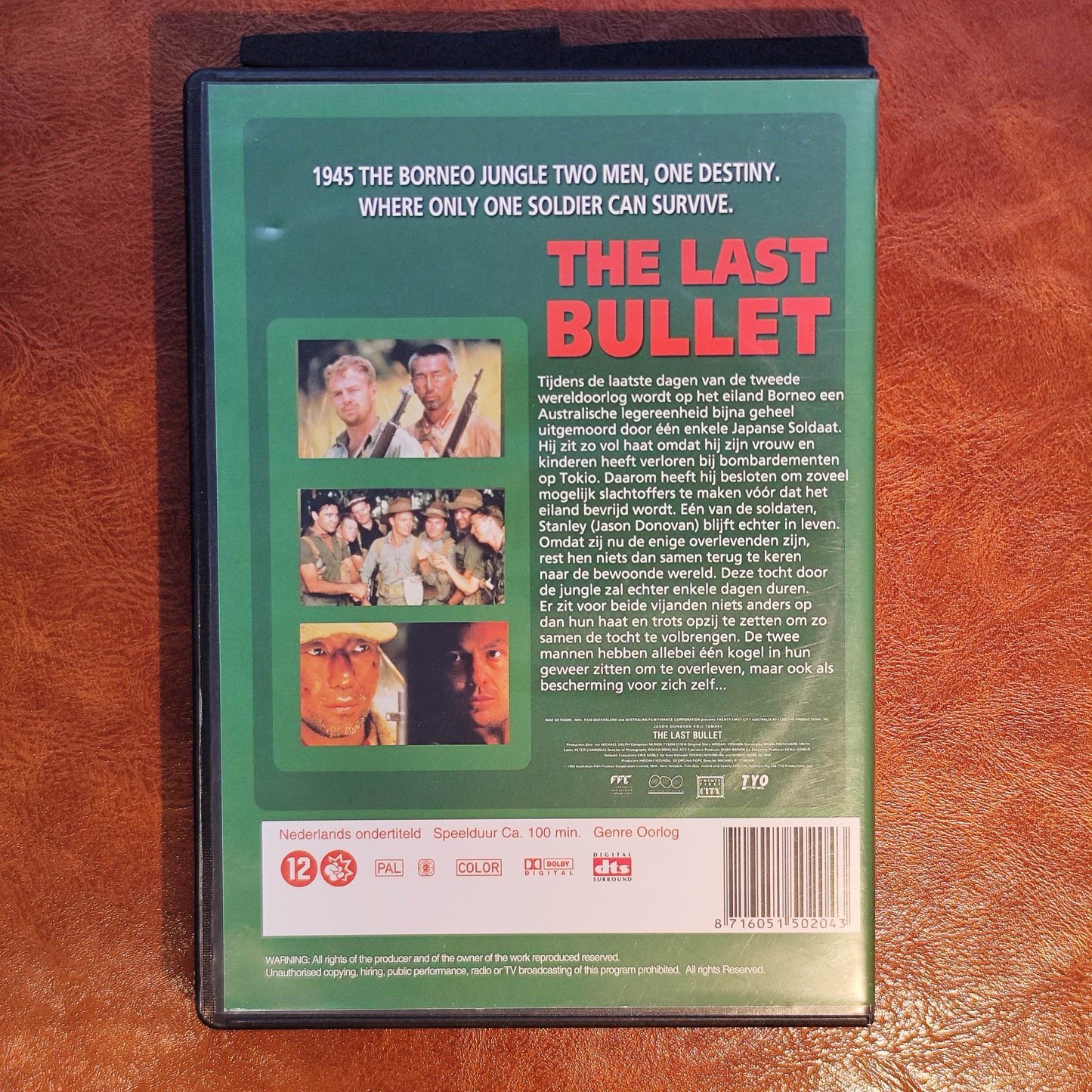 The Last Bullet 1995 DVD Action Donovan Tamaki Rigney Pattinson