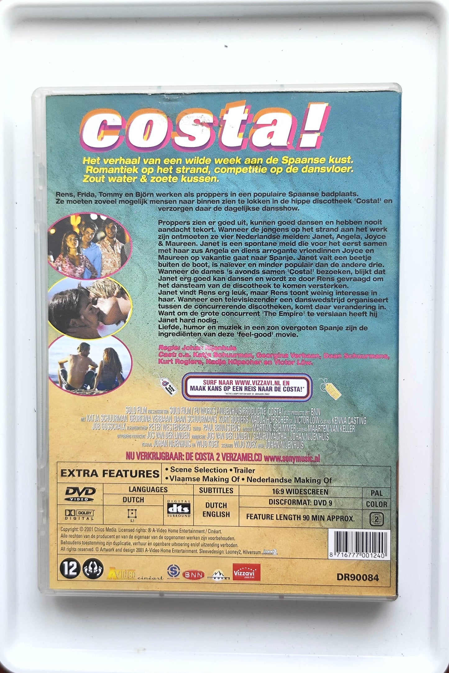 Costa! 2001 DVD Comedy Verbaan Schuurmans Schuurman Nijenhuis