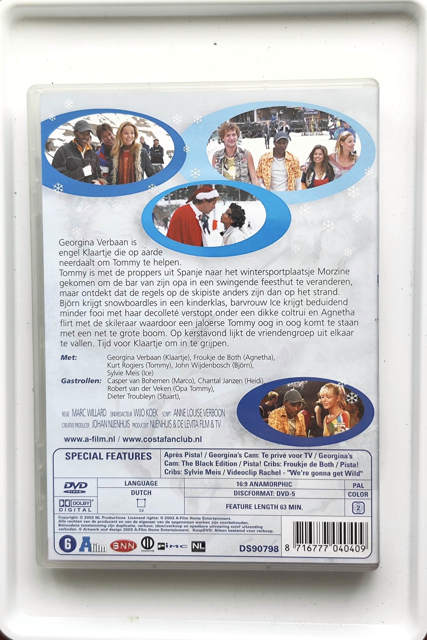 Pista! 2003 DVD Romance Verbaan Rogiers Both Willard