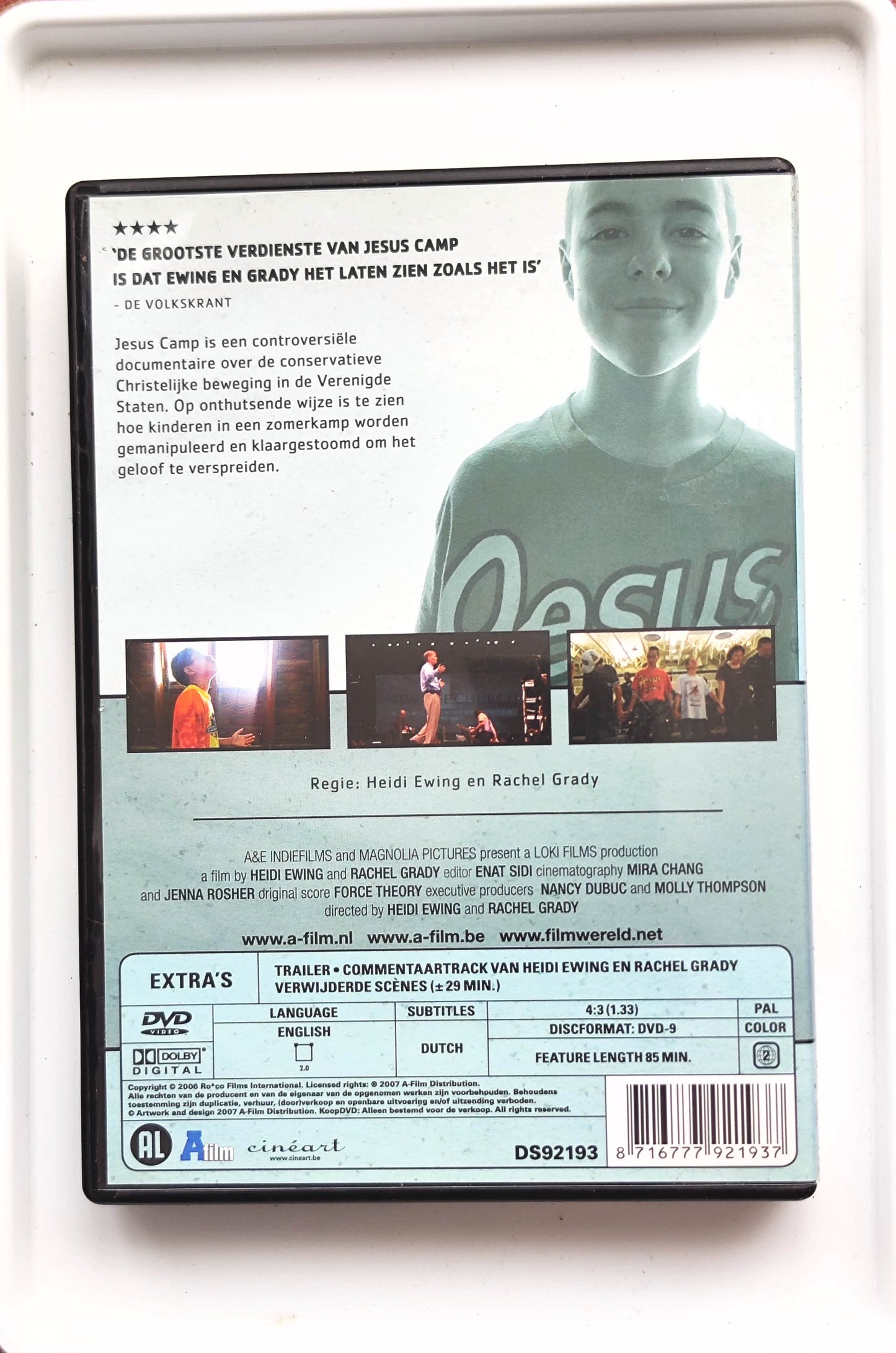 Jesus Camp 2006 DVD Documentary Engle Fischer Haggard Ewing