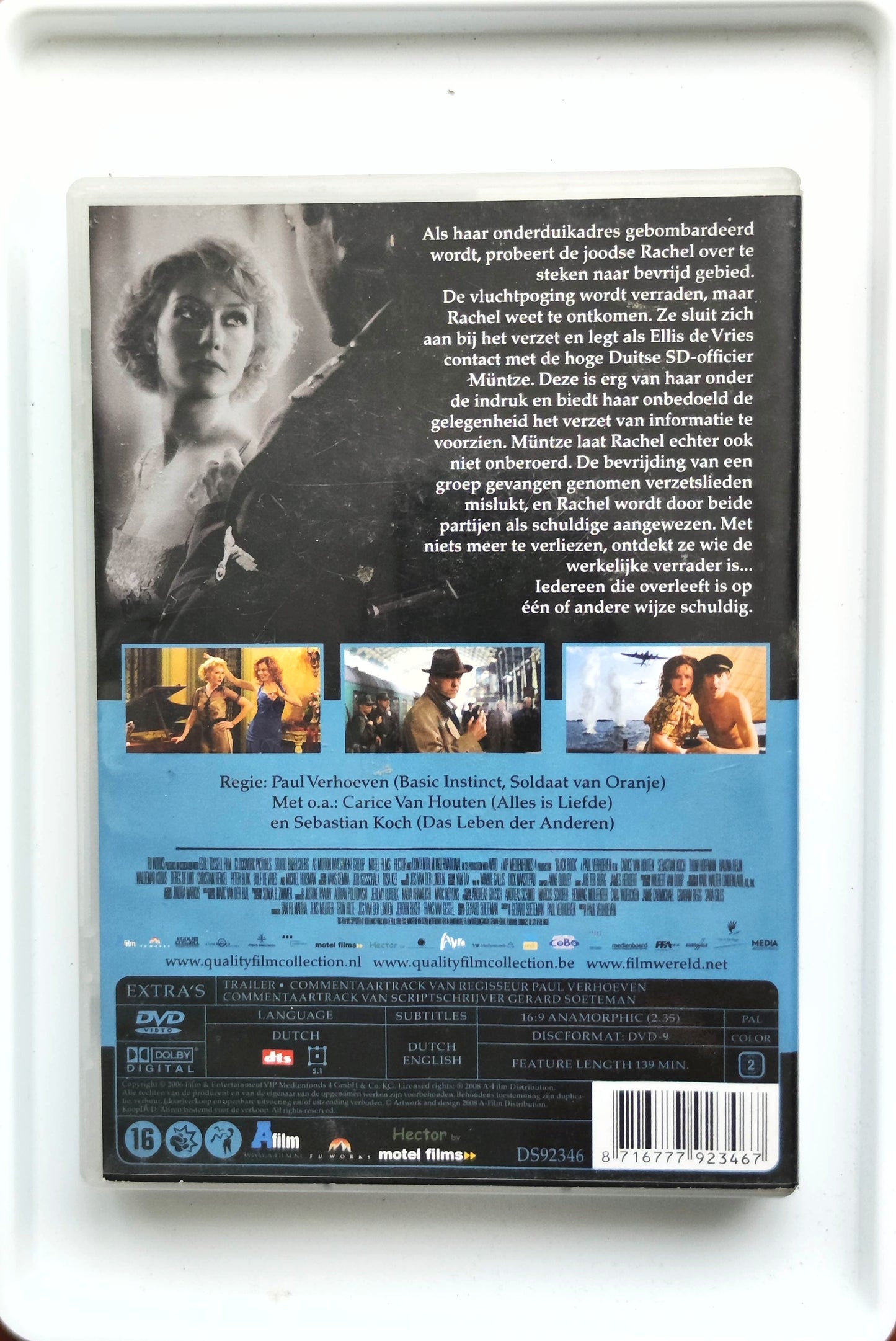 Black Book 2006 DVD Drama Houten Koch Hoffman Verhoeven