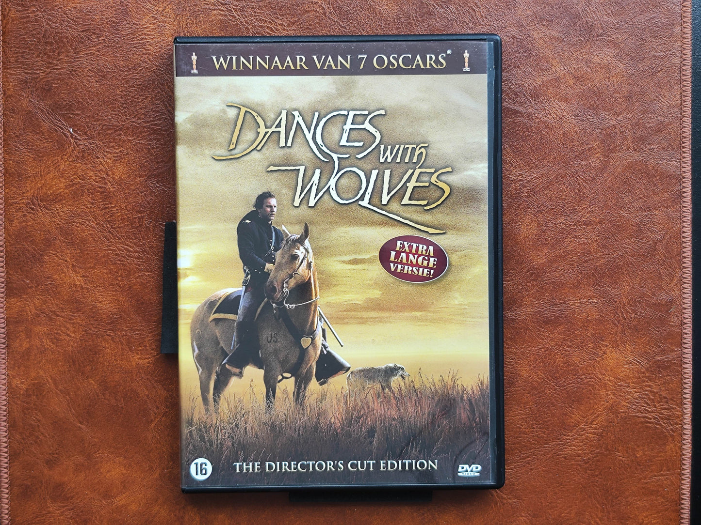 Dances with Wolves 1990 DVD Adventure Costner Mcdonnell Greene Costner DVD Cover