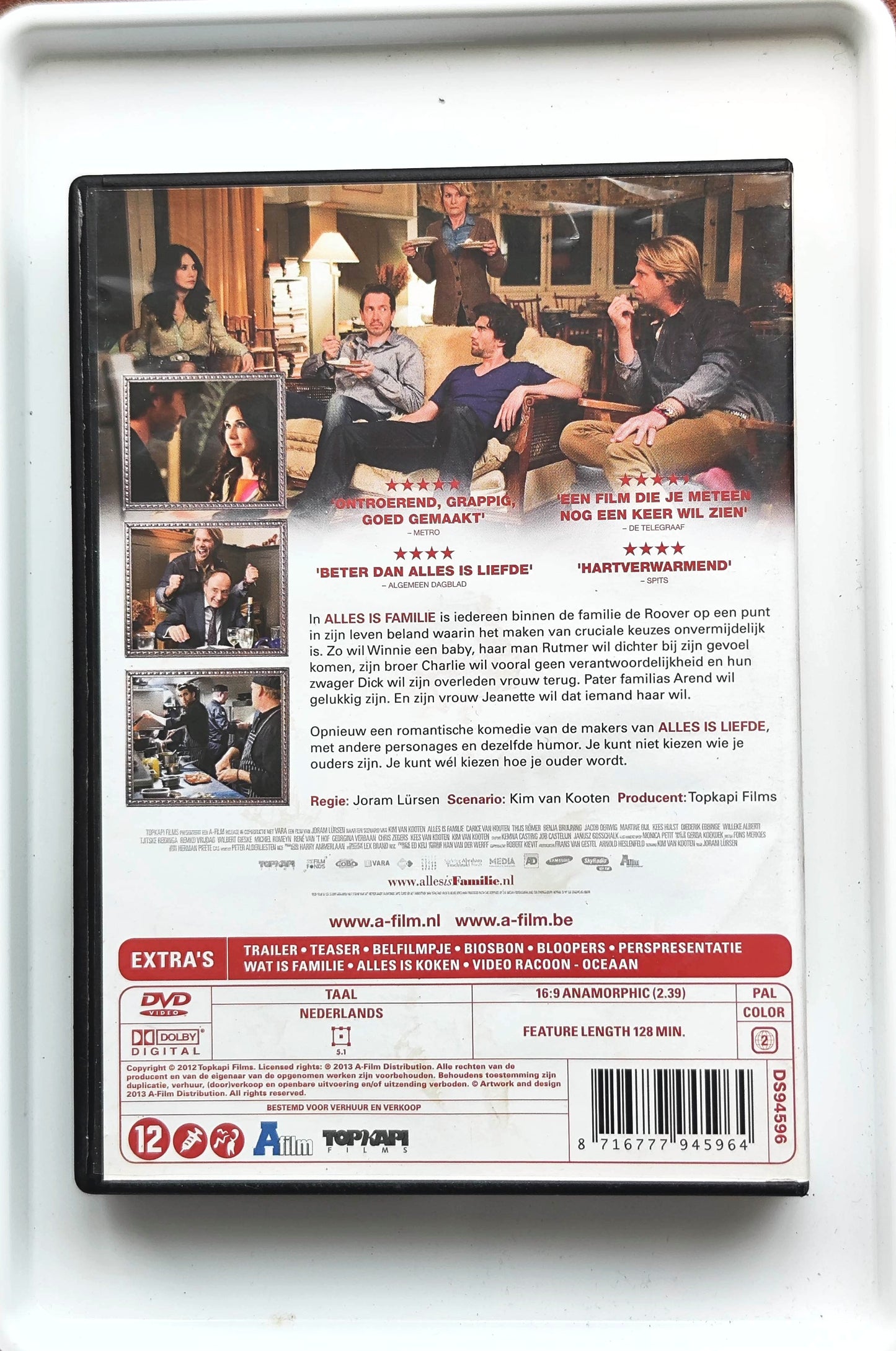 Family Way 2012 DVD Comedy Houten Römer Bruijning Lürsen #H1B