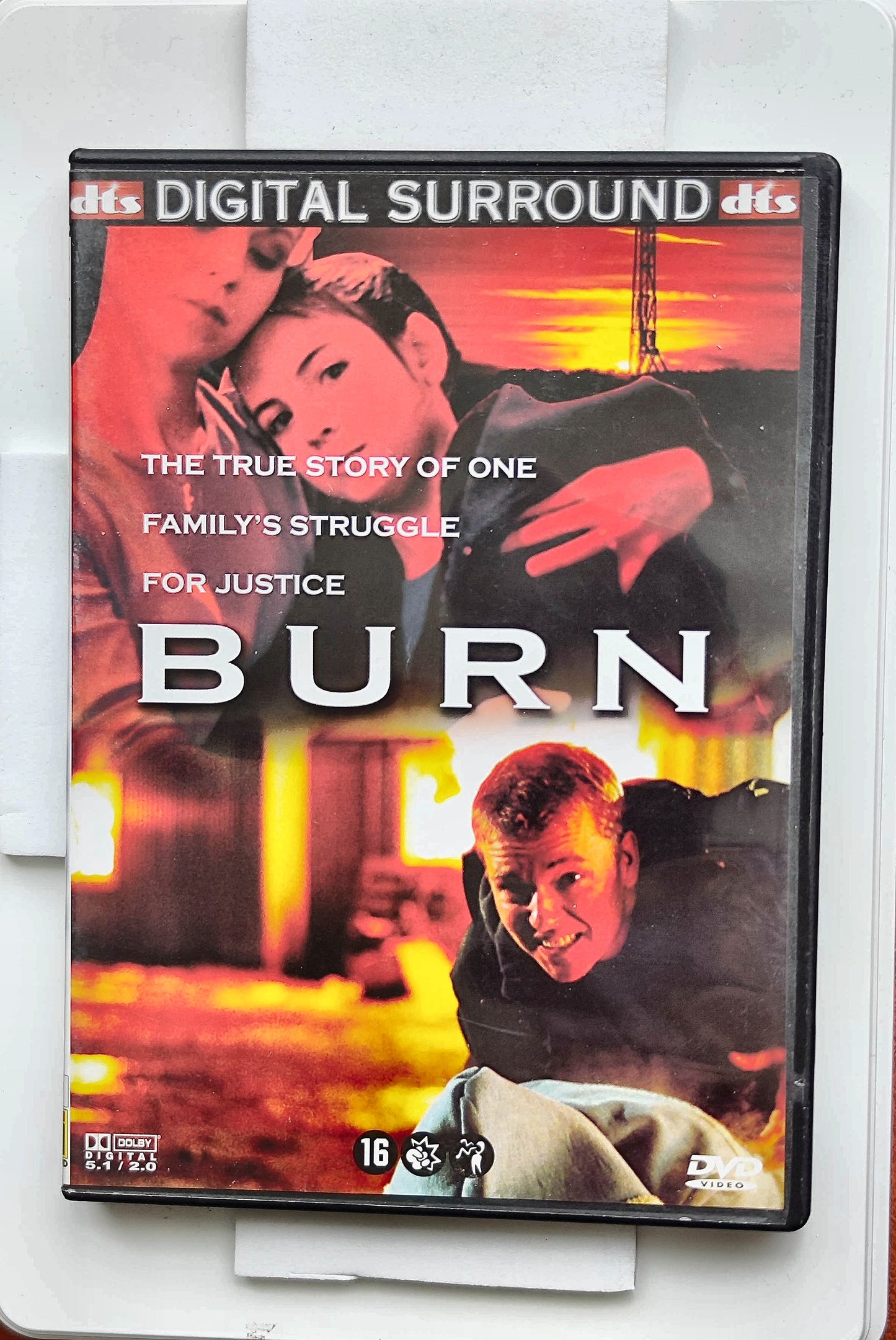Burn: The Robert Wraight Story 2003 DVD Biography Scarfe Scarfe Booth Scaini DVD Cover