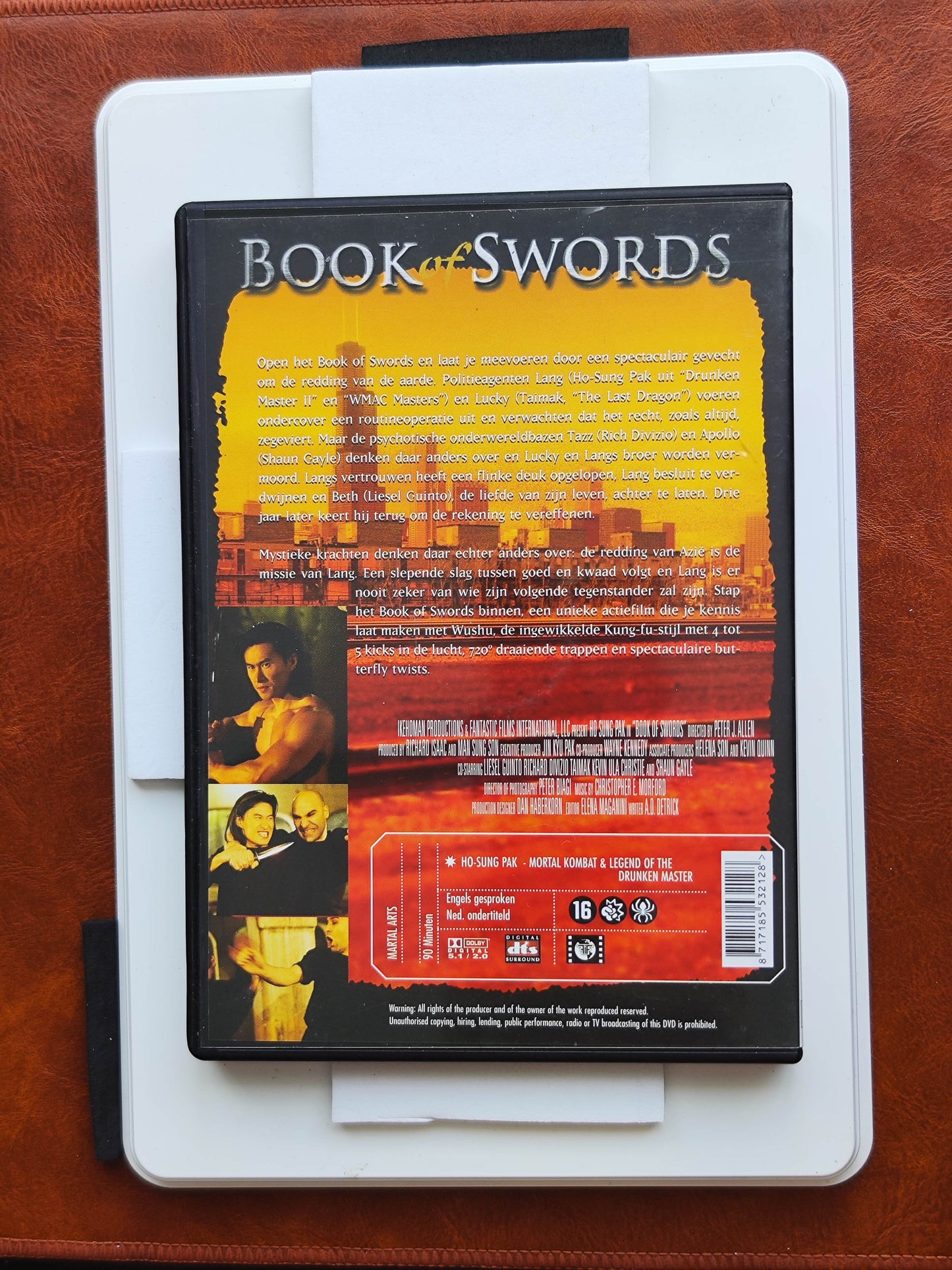 Book of Swords 1996 DVD Action Pak Lombardo Divizio Allen