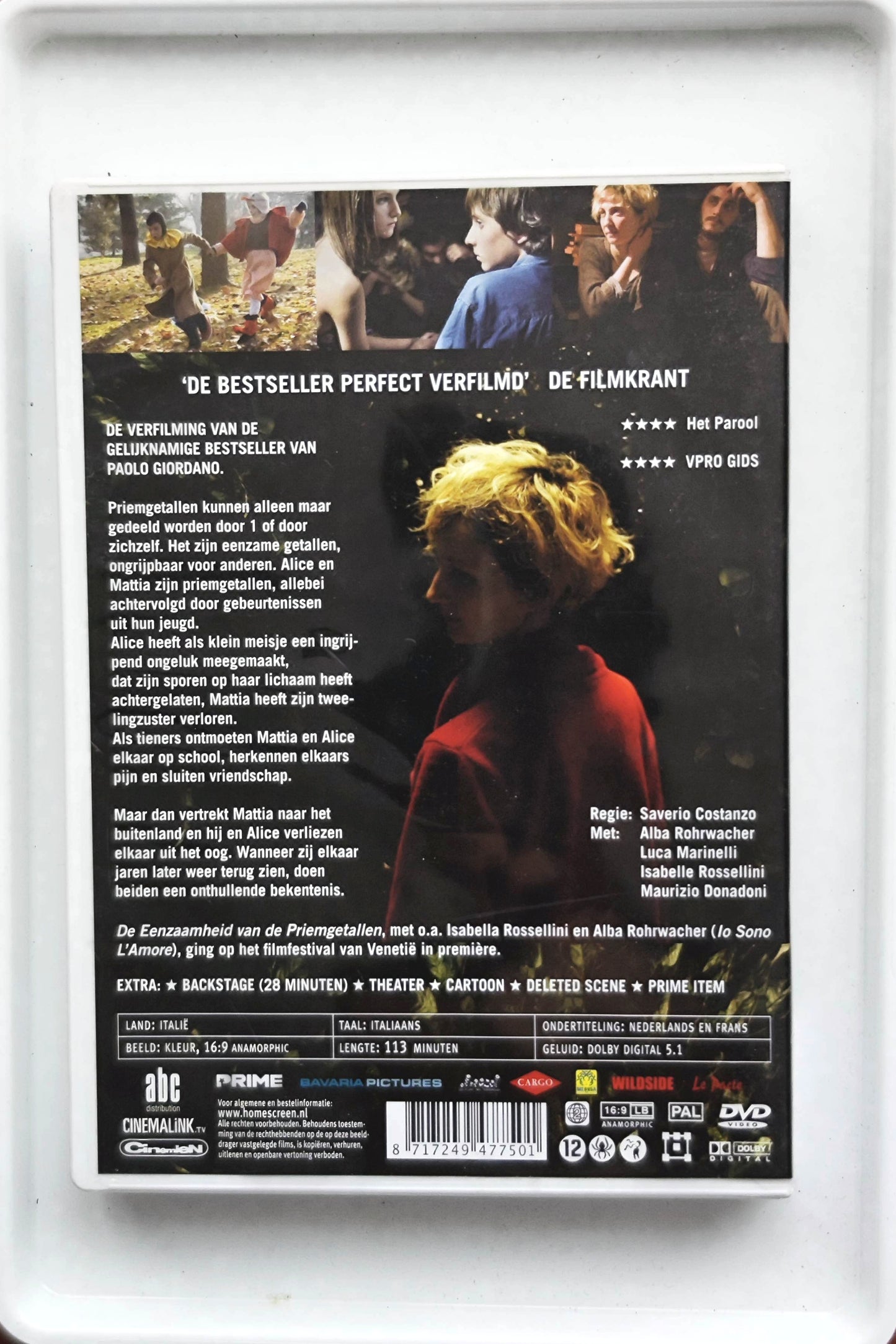 The Solitude of Prime Numbers 2010 DVD Drama Rohrwacher Marinelli Nastro