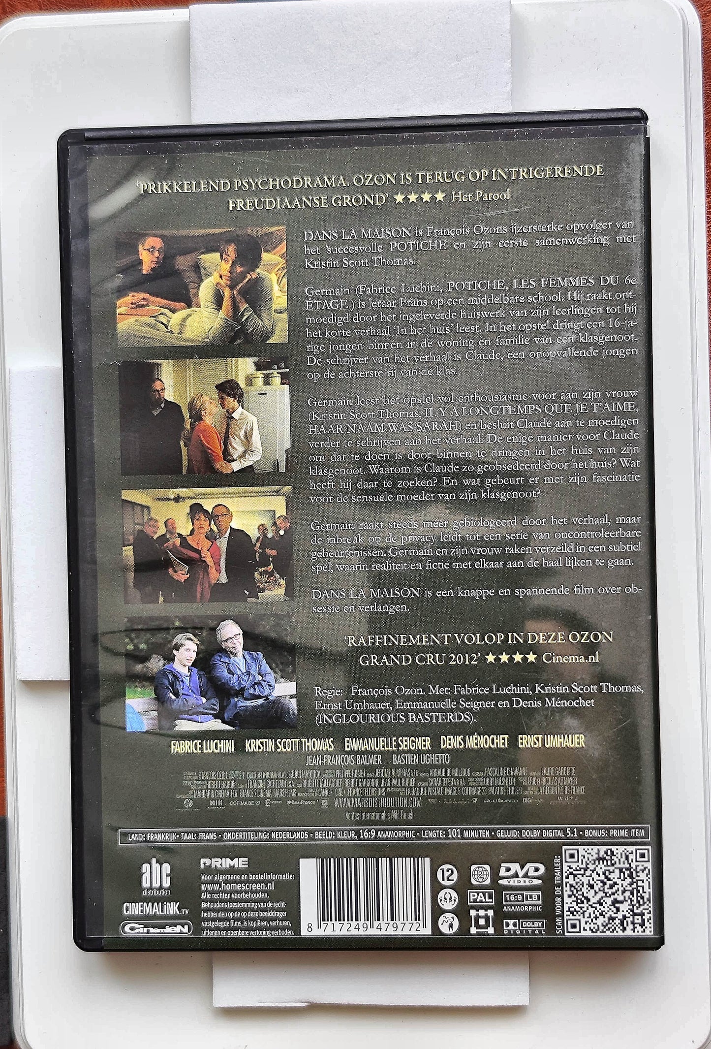 In the House 2012 DVD Drama Luchini Umhauer Thomas Ozon