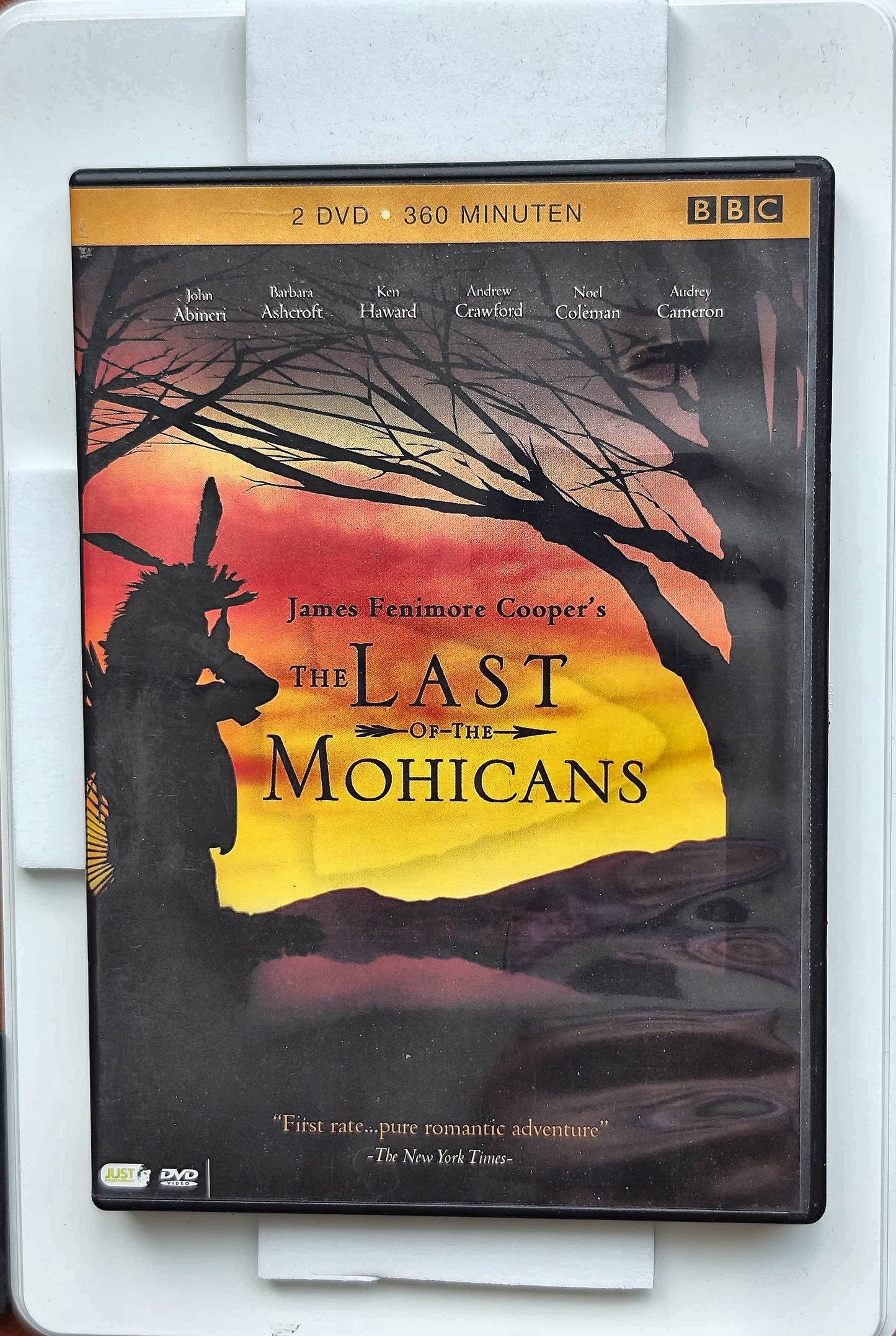 The Last of the Mohicans 1971 DVD Adventure Crawford Goodman Ives Maloney DVD Cover