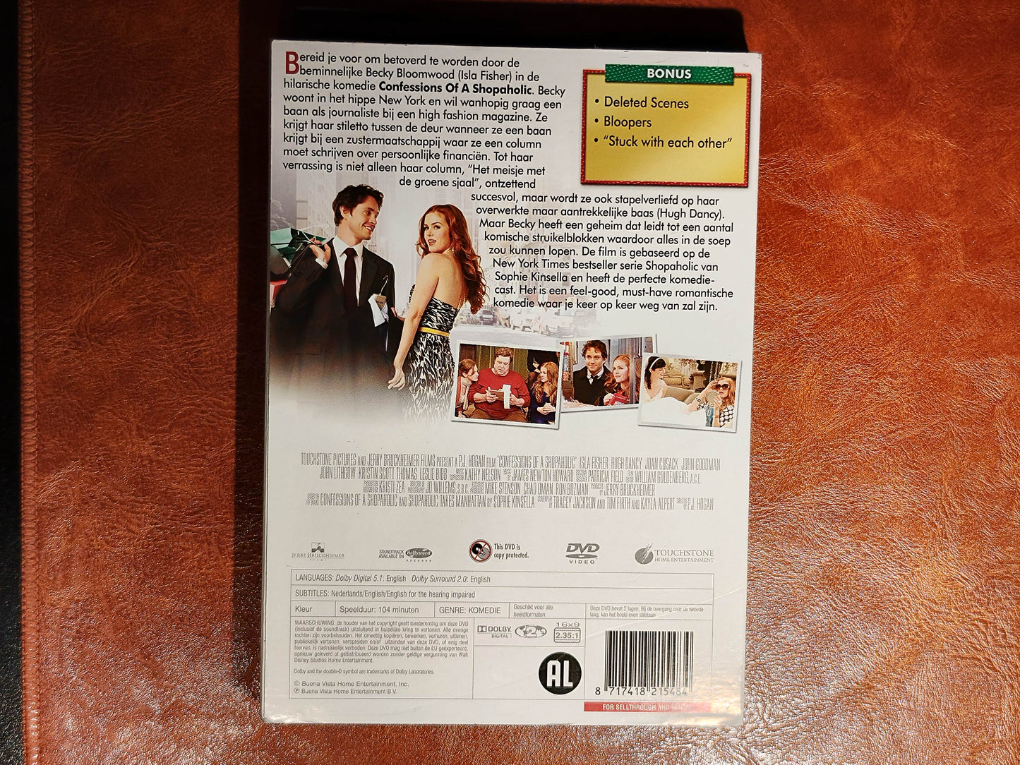 Confessions of a Shopaholic 2009 DVD Comedy Fisher Dancy Ritter Hogan