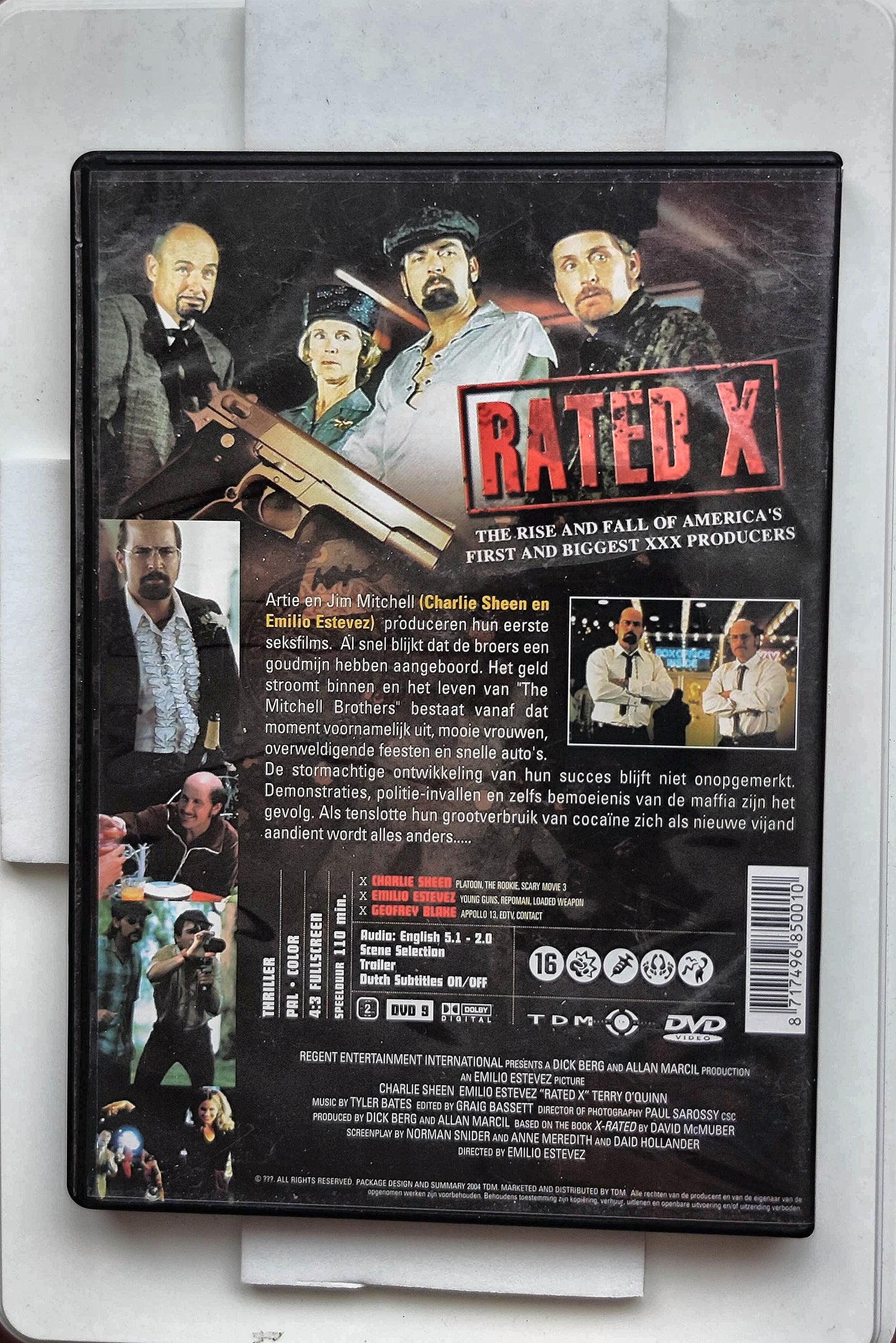 Rated X 2000 DVD Biography Sheen Estevez Weigel Estevez