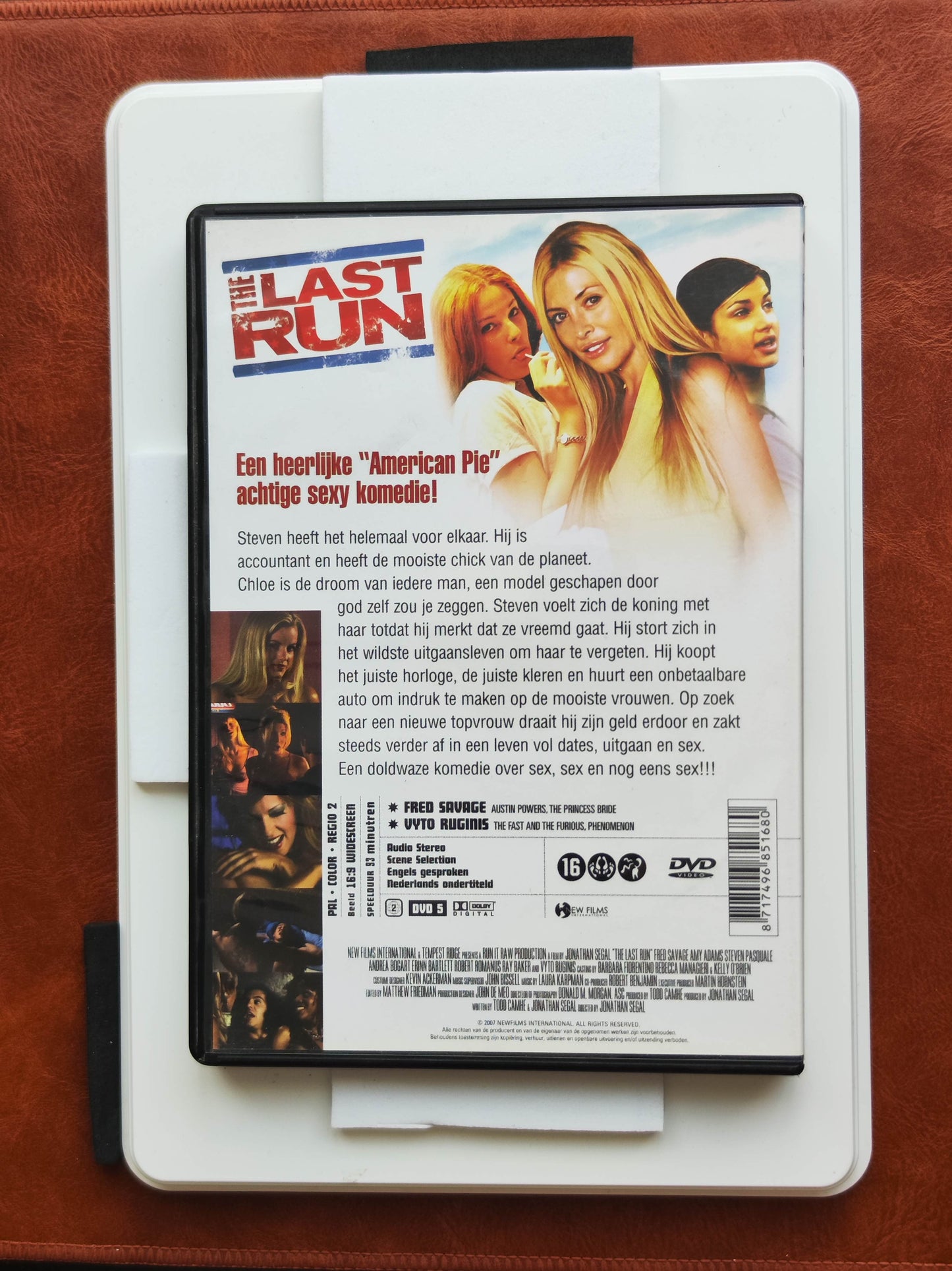 The Last Run 2004 DVD Comedy Savage Adams Pasquale Segal