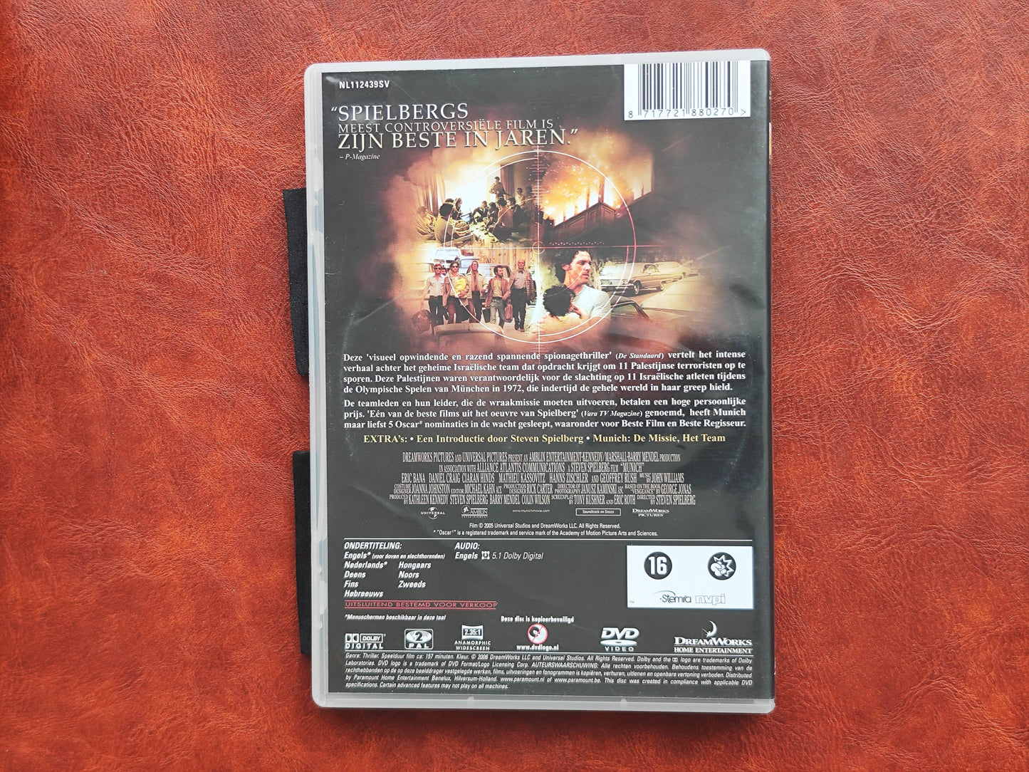 Munich 2005 DVD Drama Bana Craig Hinds Spielberg