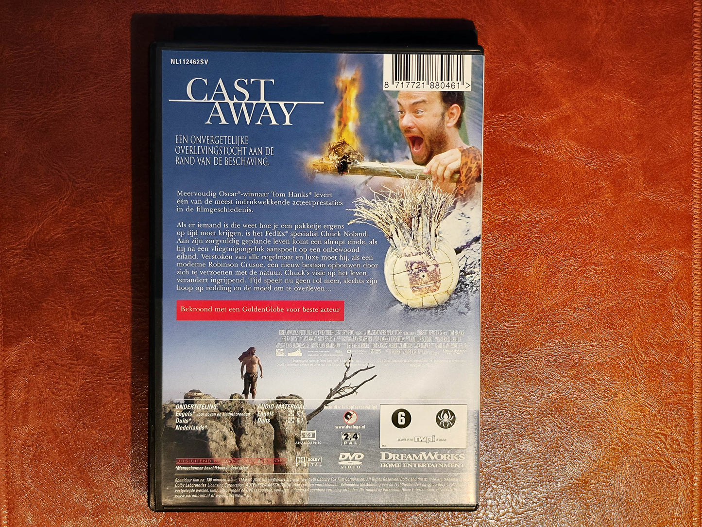 Cast Away 2000 DVD Adventure Hanks Searcy Henson Zemeckis