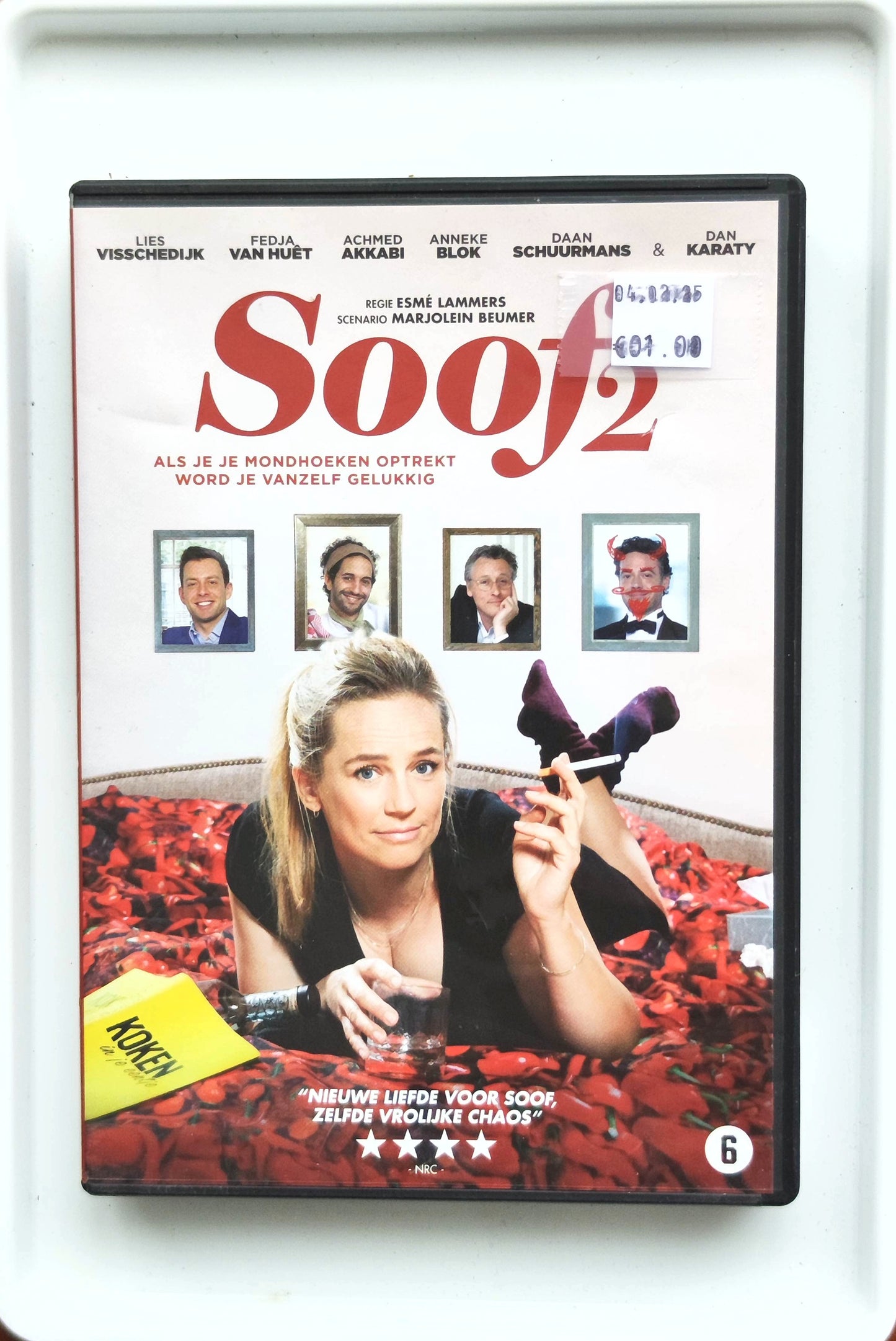 Soof 2 2016 Blu-ray Comedy Visschedijk Huêt Akkabi Lammers DVD Cover