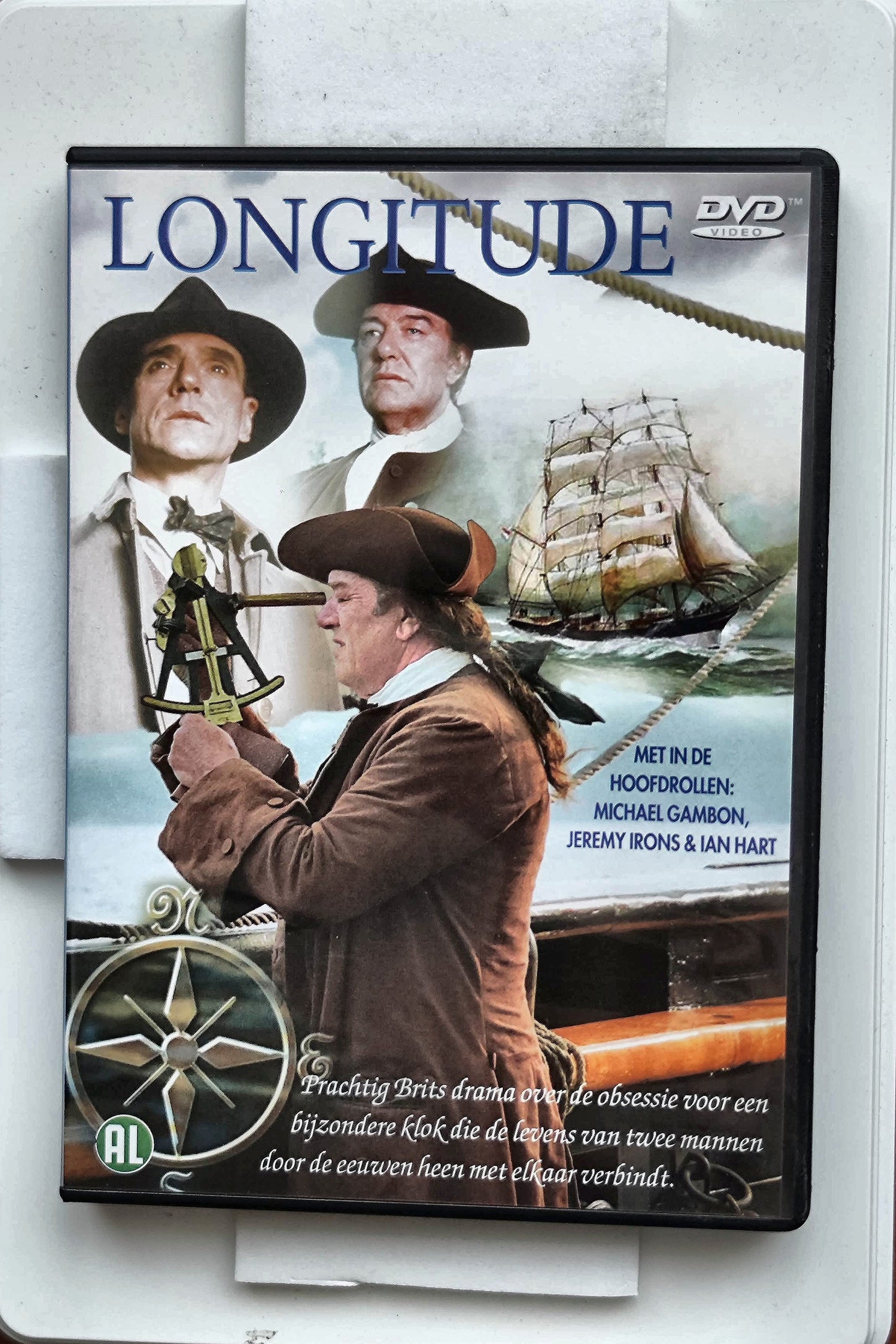 Longitude 2000 DVD Drama Gambon Coy Hodsol Sturridge DVD Cover