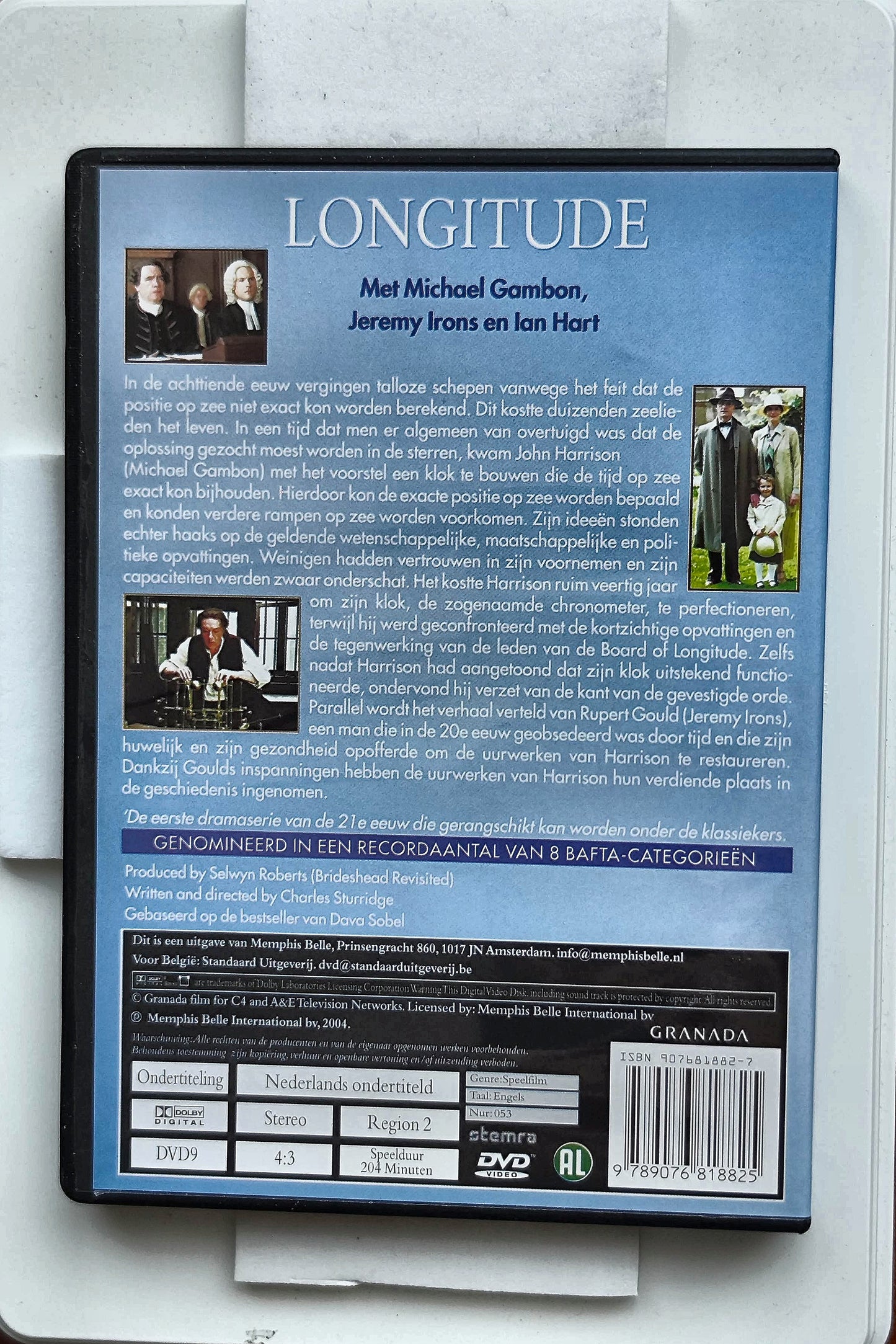 Longitude 2000 DVD Drama Gambon Coy Hodsol Sturridge