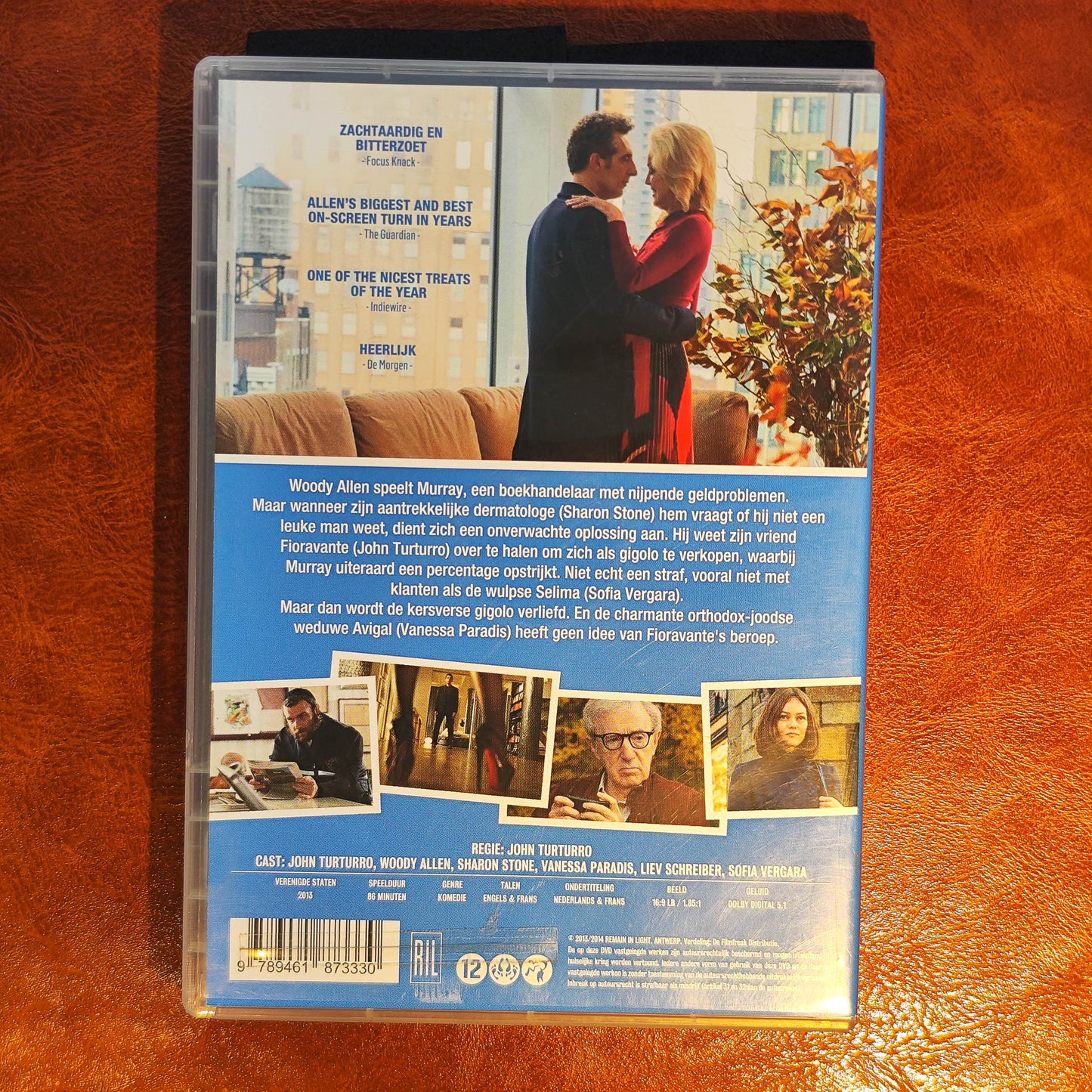 Fading Gigolo 2013 DVD Comedy Turturro Allen Paradis Turturro