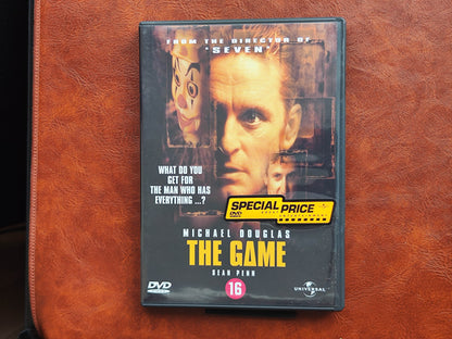 The Game 1997 DVD Drama Douglas Penn Unger Fincher DVD Cover