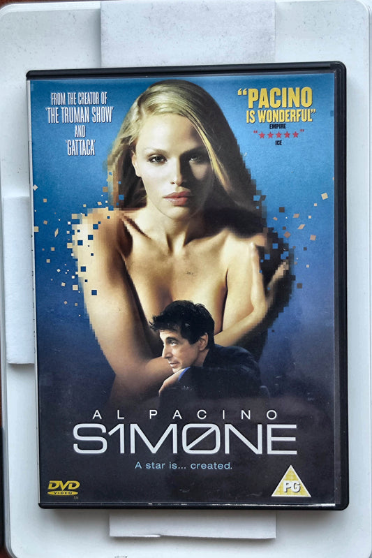 S1m0ne 2002 DVD Comedy Pacino Salisbury Ryder Niccol DVD Cover