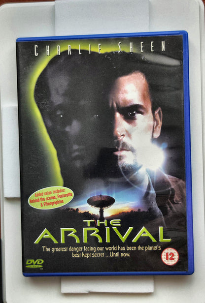 The Arrival 1996 DVD Mystery Crouse Sheen Schiff Twohy DVD Cover