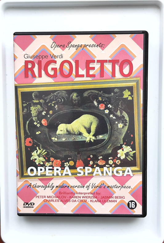 Verdi: Rigoletto: Royal Opera House 1985 DVD Opera House Gavanelli Mcvicar DVD Cover
