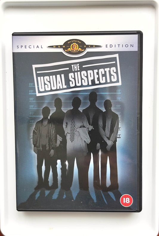 The Usual Suspects 1995 DVD Crime Baldwin Byrne Toro Singer DVD Cover