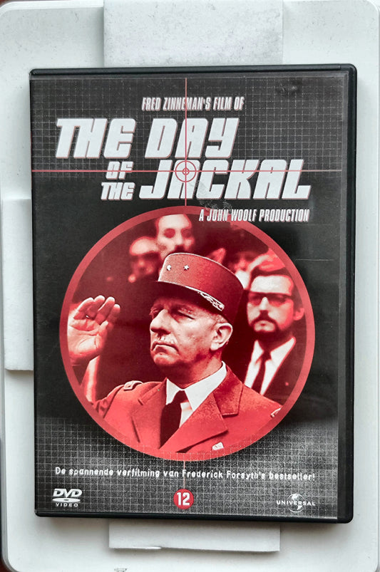 The Day of the Jackal 1973 DVD Crime Fox Alexander Auclair Zinnemann DVD Cover