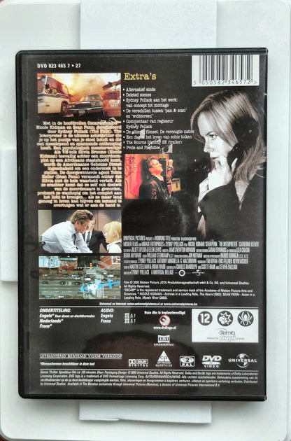 The Interpreter 2005 DVD Crime Kidman Penn Keener Pollack