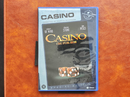Casino 1995 DVD Crime Niro Stone Pesci Scorsese DVD Cover