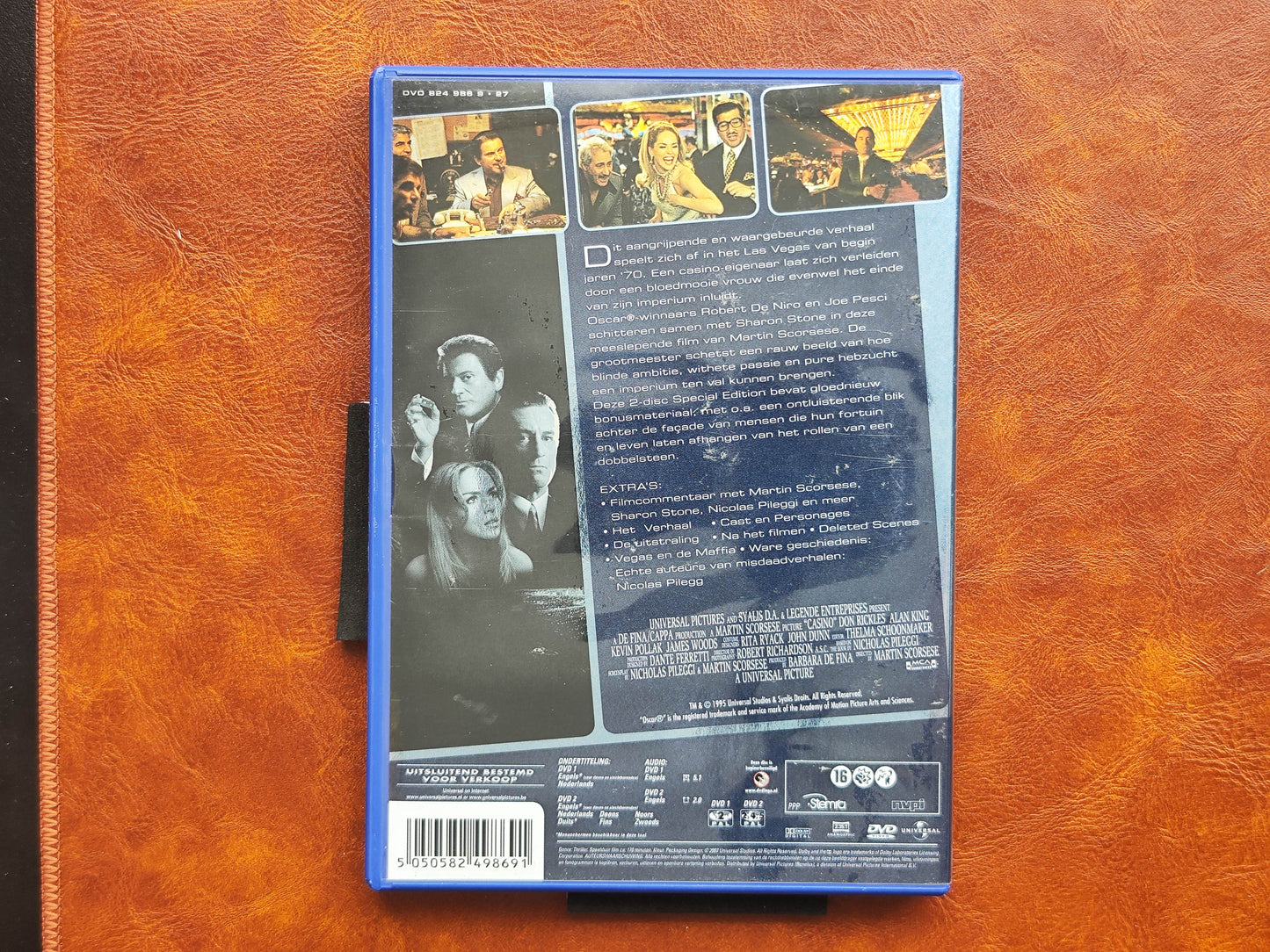 Casino 1995 DVD Crime Niro Stone Pesci Scorsese