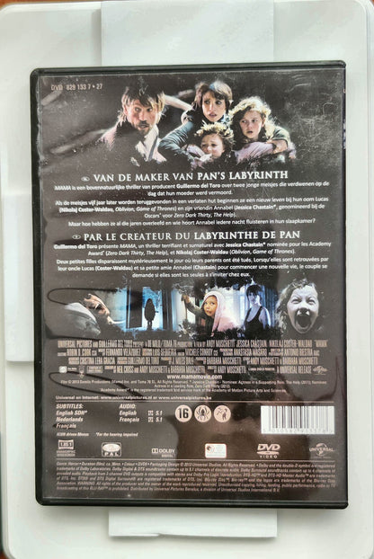 Mama 2013 DVD Fantasy Chastain Coster-Waldau Charpentier Muschietti