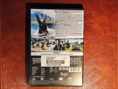 Jurassic World 2015 DVD Action Pratt Howard Khan Trevorrow