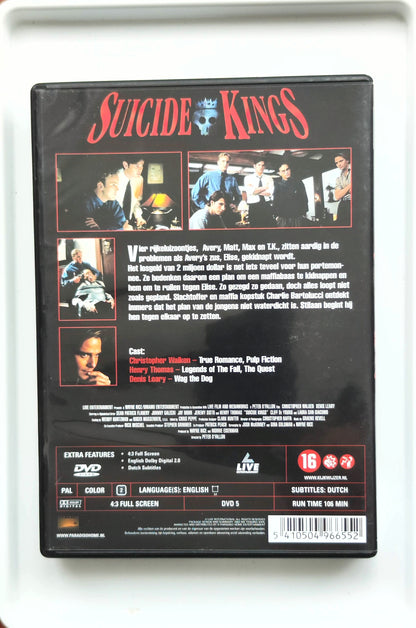 Suicide Kings 1997 DVD Comedy Watson Walken Leary O-Fallon