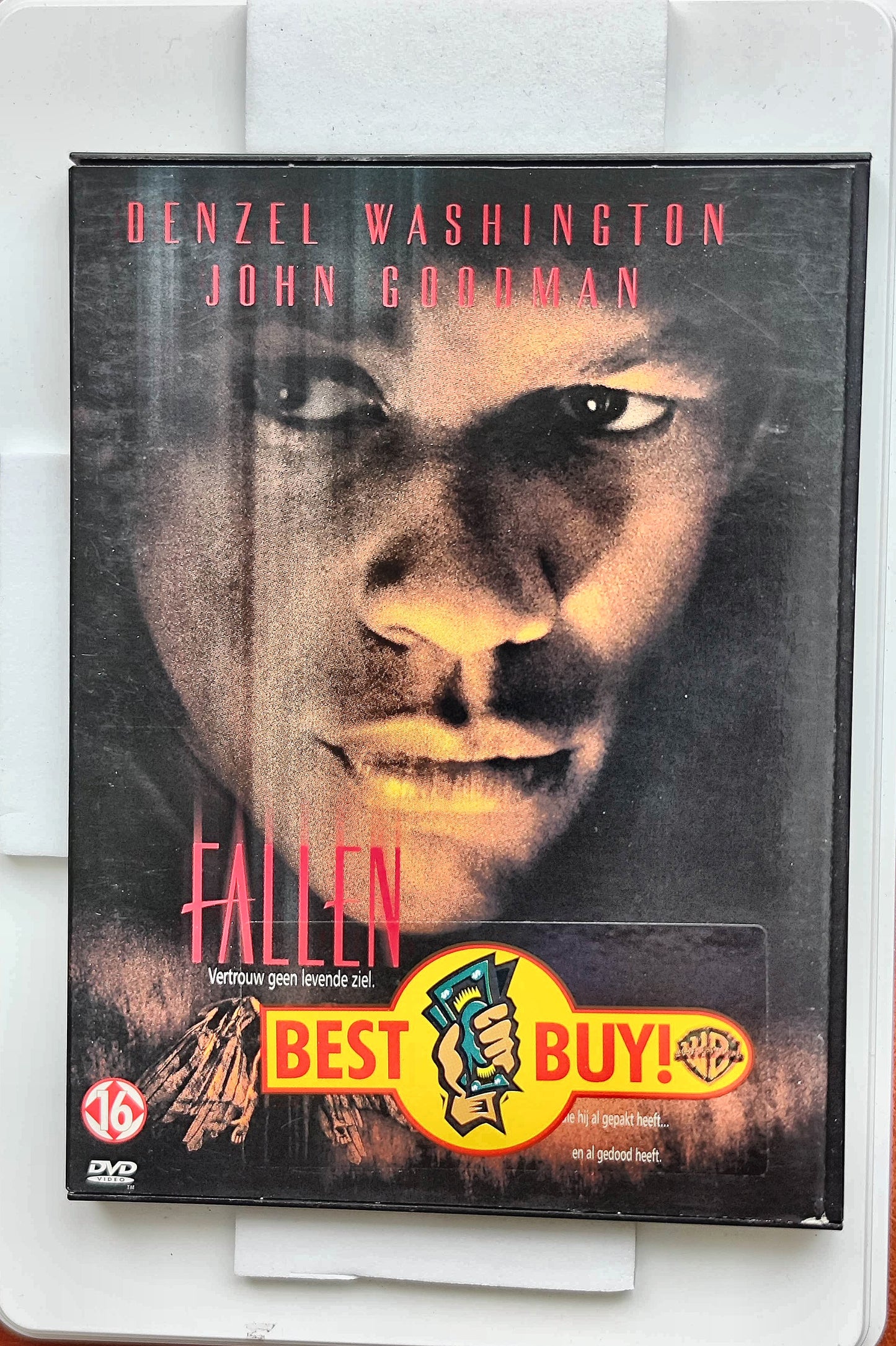 Fallen 1998 DVD Action Washington Goodman Sutherland Hoblit DVD Cover