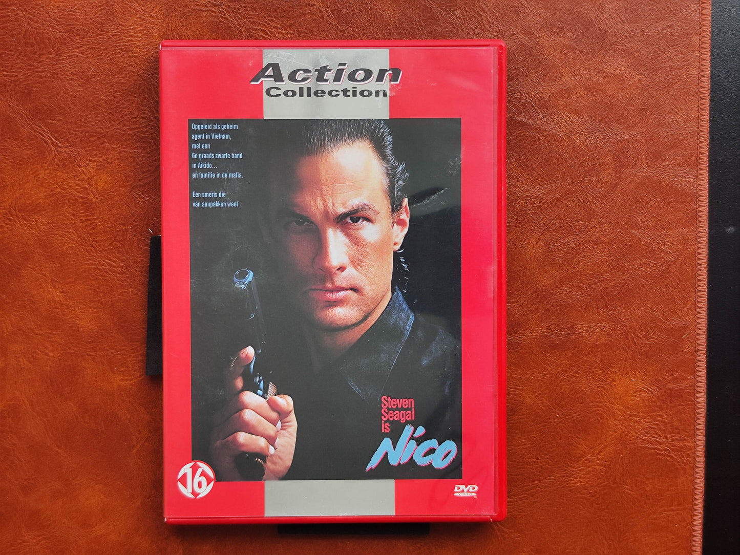 Above the Law 1988 DVD Action Seagal Grier Silva Davis DVD Cover