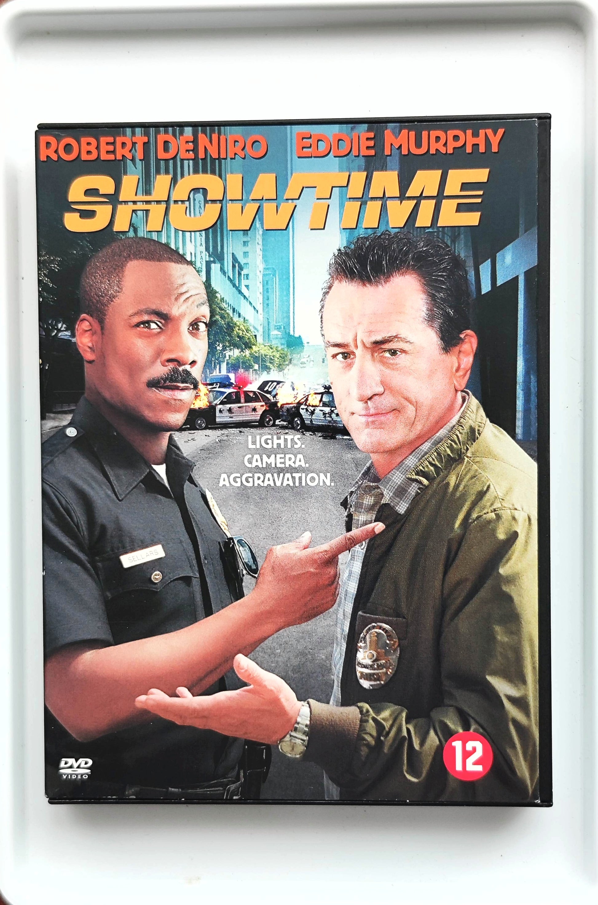 Showtime 2002 DVD Action Niro Harris Murphy Dey DVD Cover
